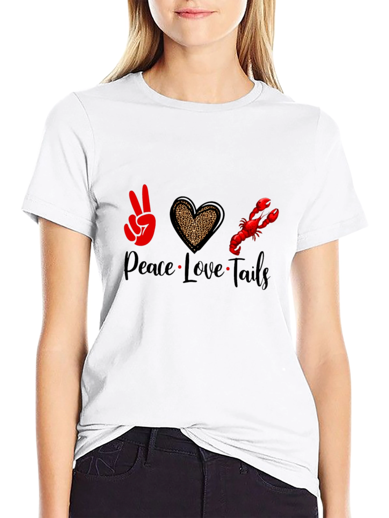 Peace Love Tails T-Shirt