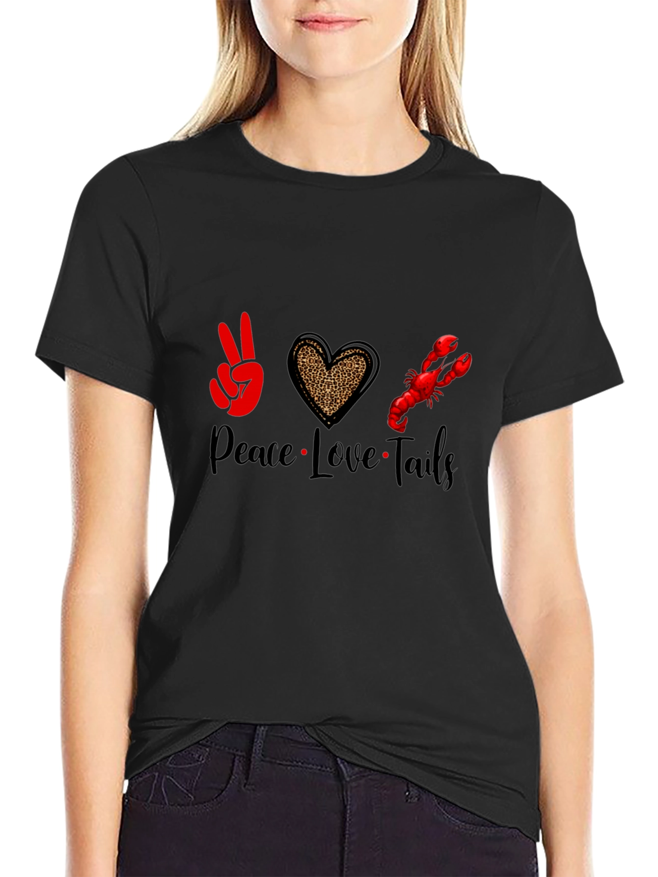 Peace Love Tails T-Shirt