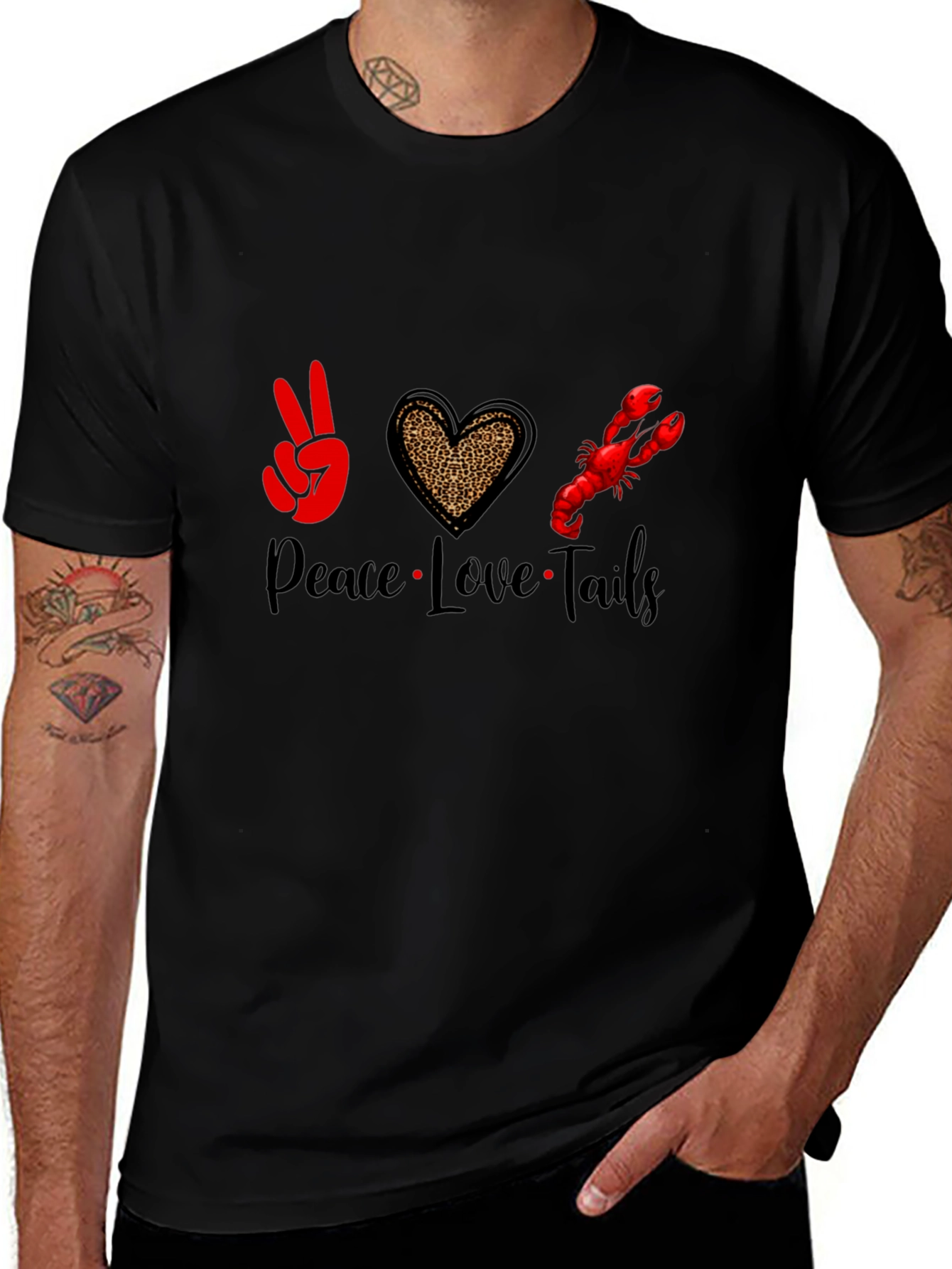 Peace Love Tails T-Shirt