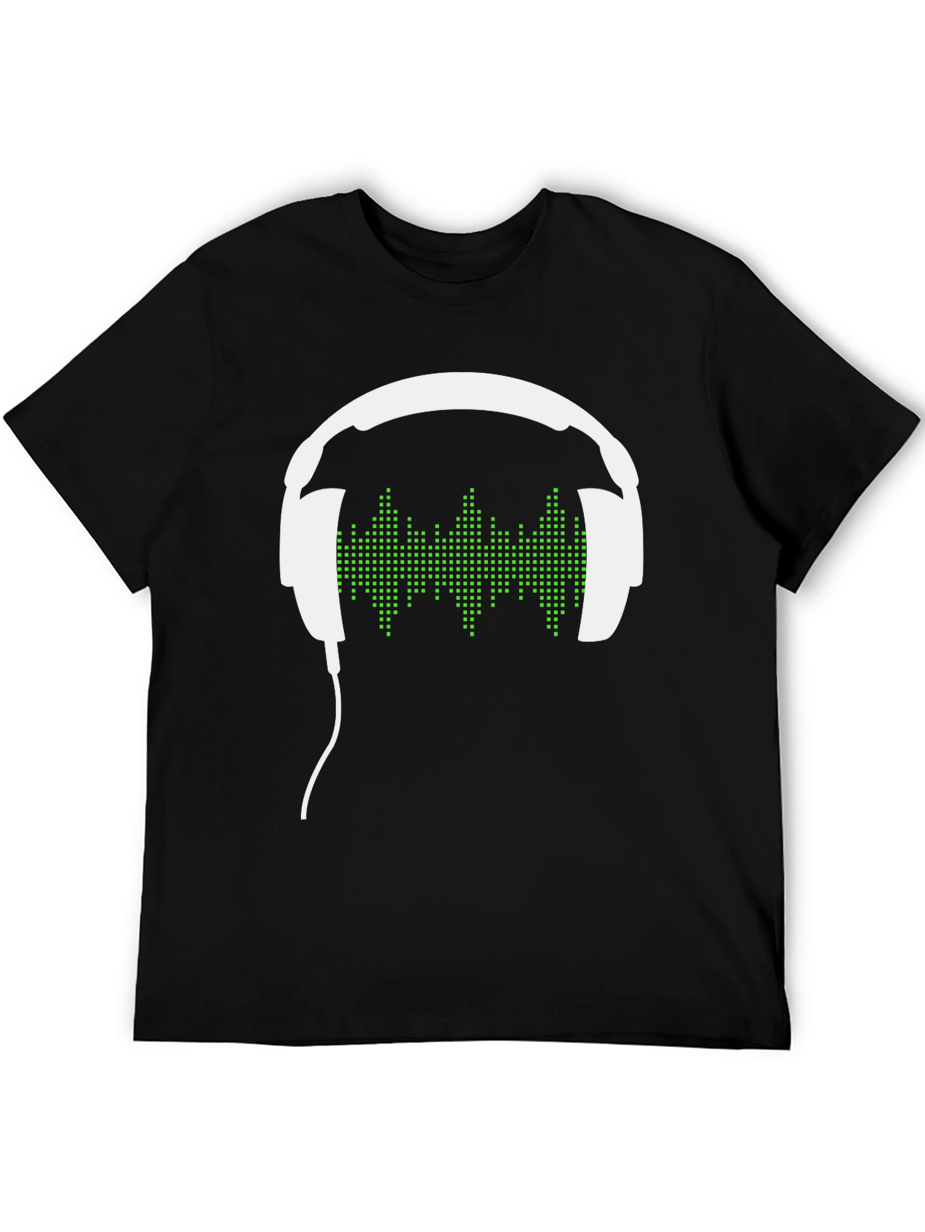 Cool Headphone Graphic T-Shirt - Music Lover