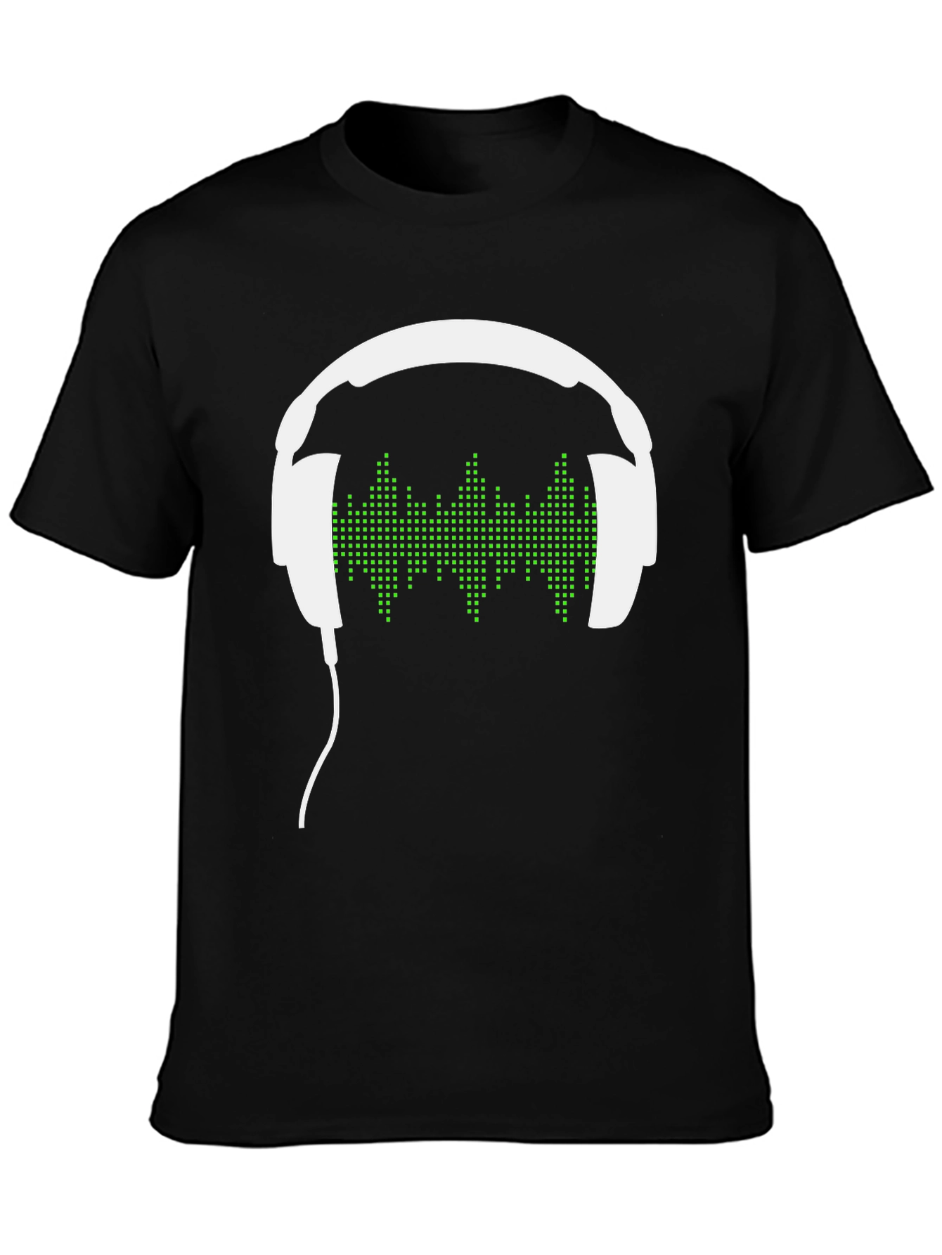 Cool Headphone Graphic T-Shirt - Music Lover