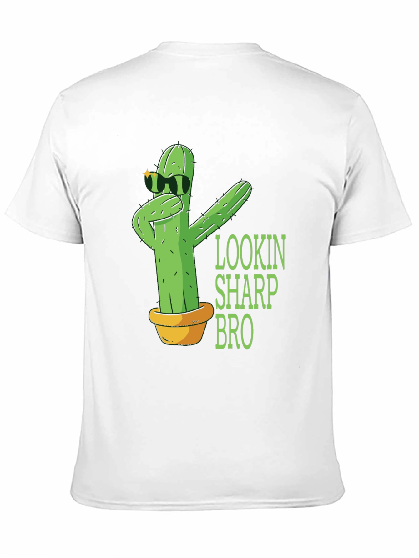 Lookin Sharp Bro T-Shirt Cactus Graphic Tee