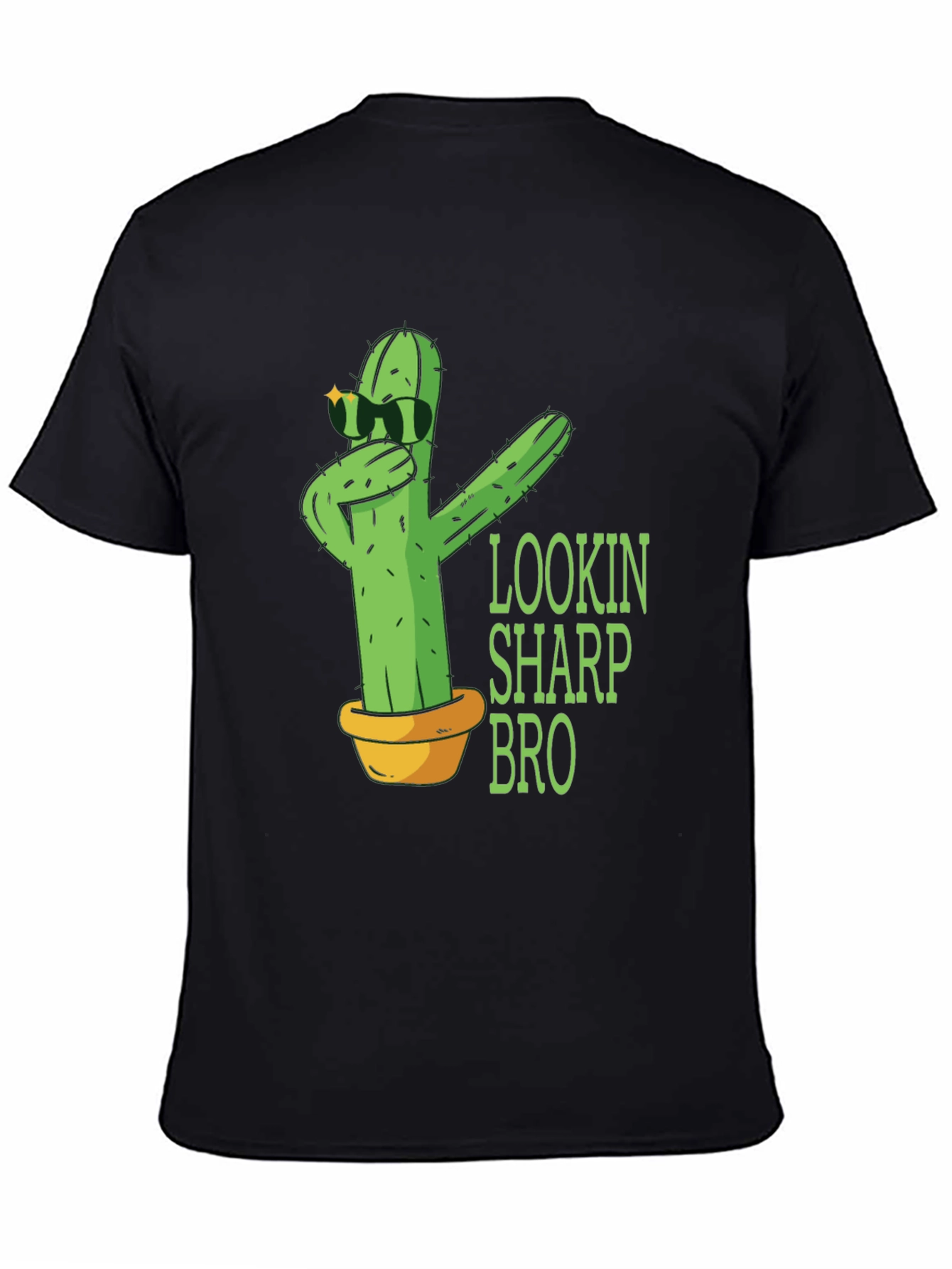 Lookin Sharp Bro T-Shirt Cactus Graphic Tee