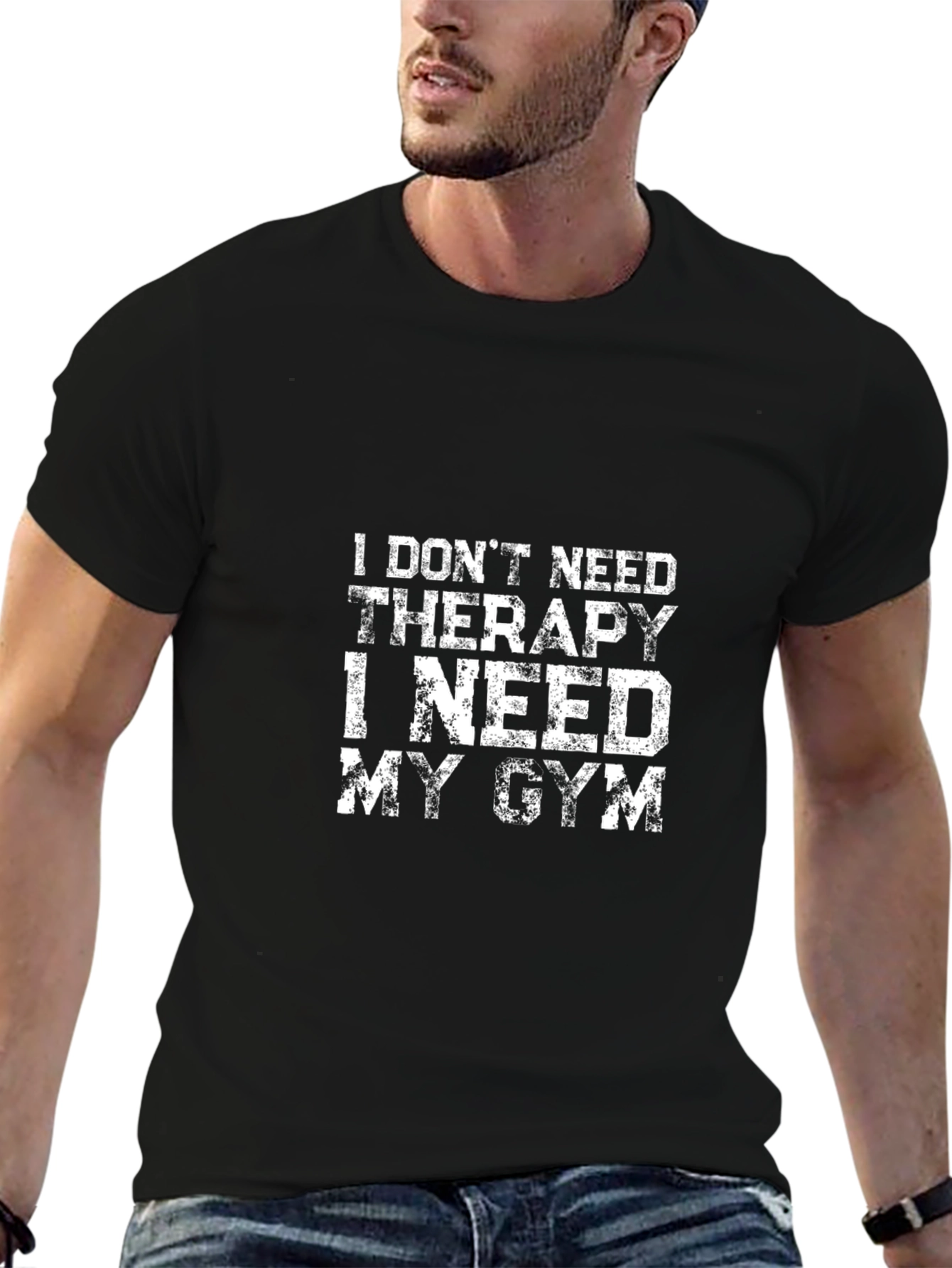 Gym Therapy Mens Graphic Tee