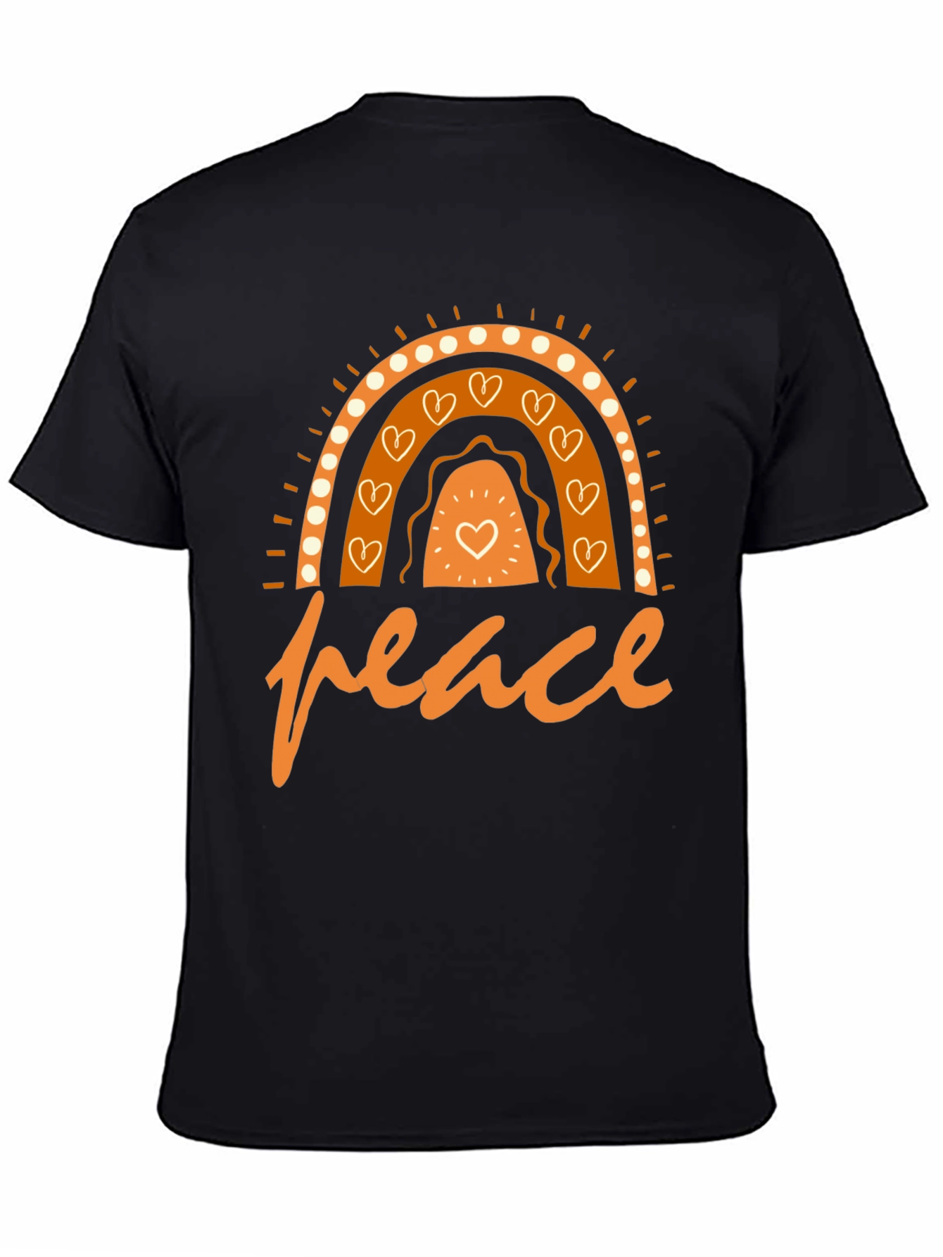 Peace Rainbow Graphic T-Shirt