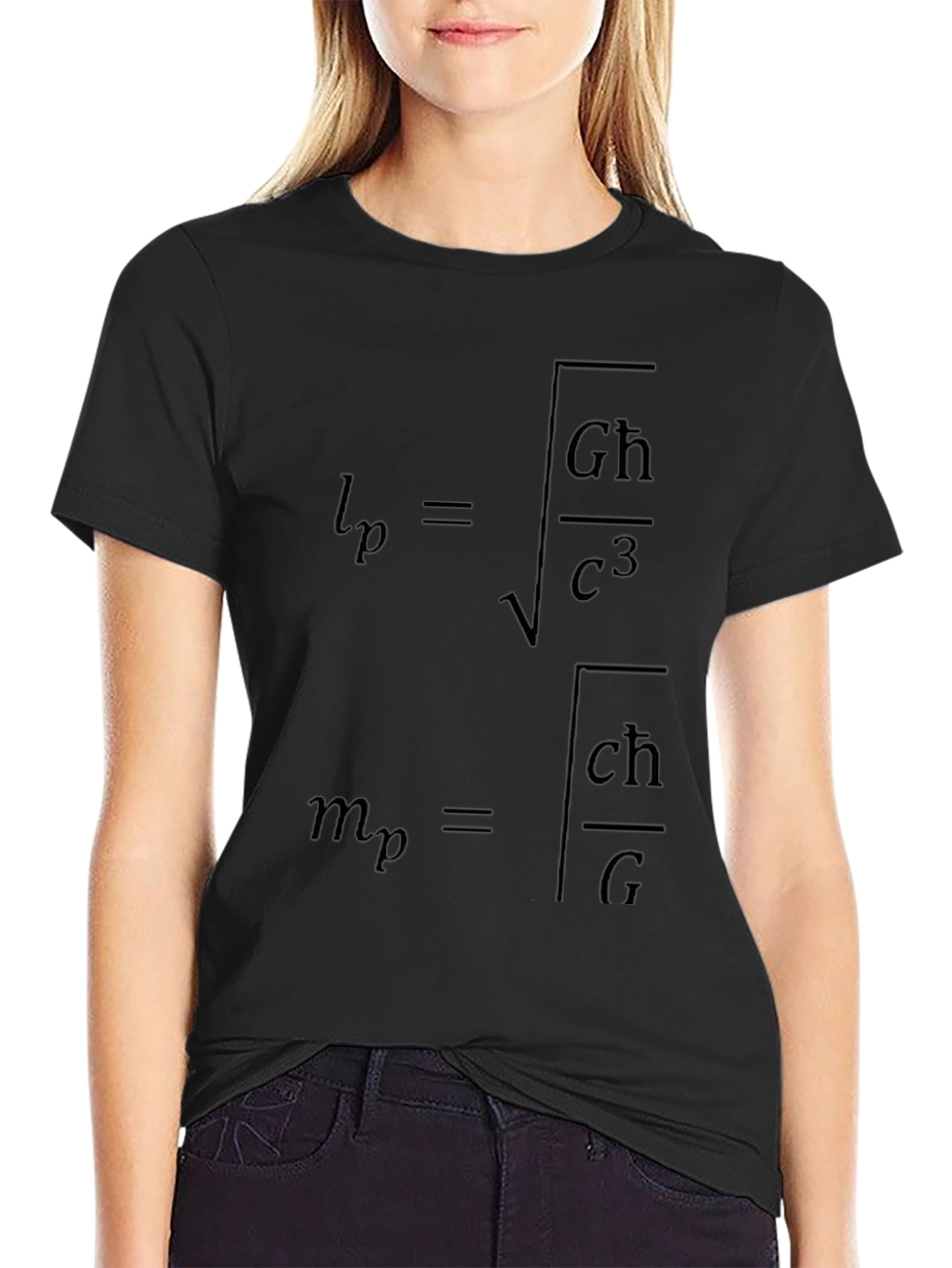 Physics Equation Graphic Print T-Shirt