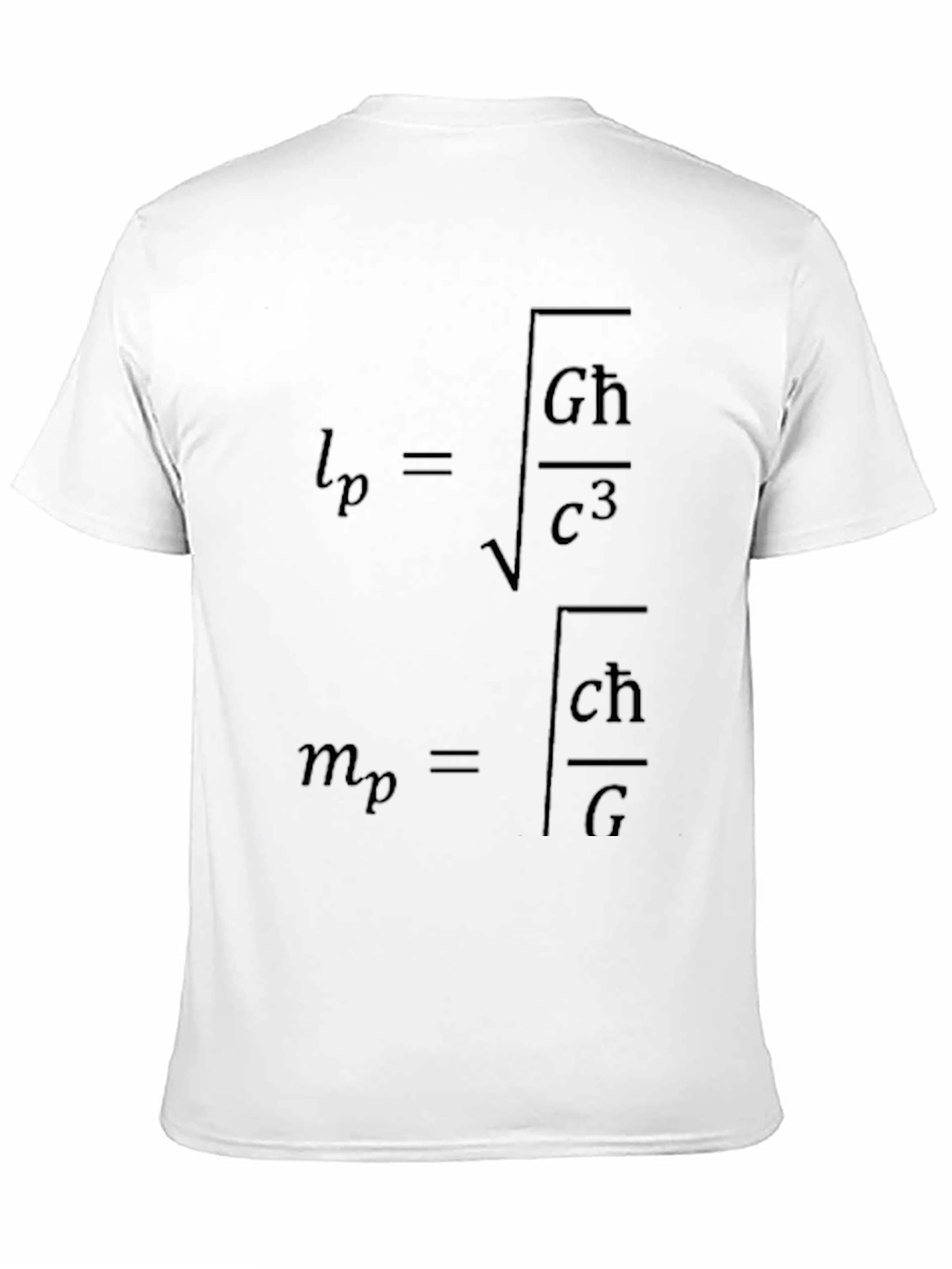 Physics Equation Graphic Print T-Shirt