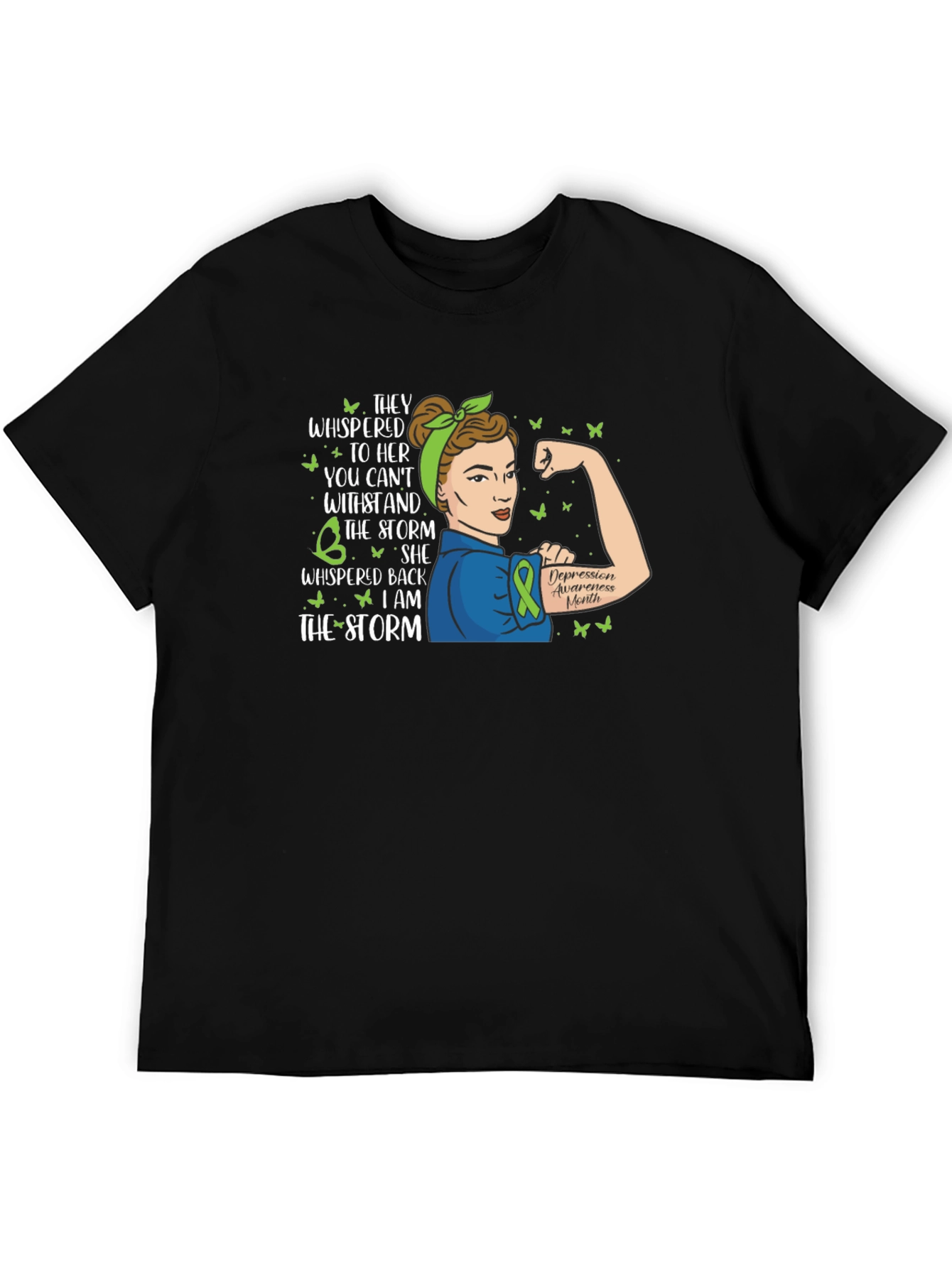 I Am The Storm Depression Awareness T-Shirt
