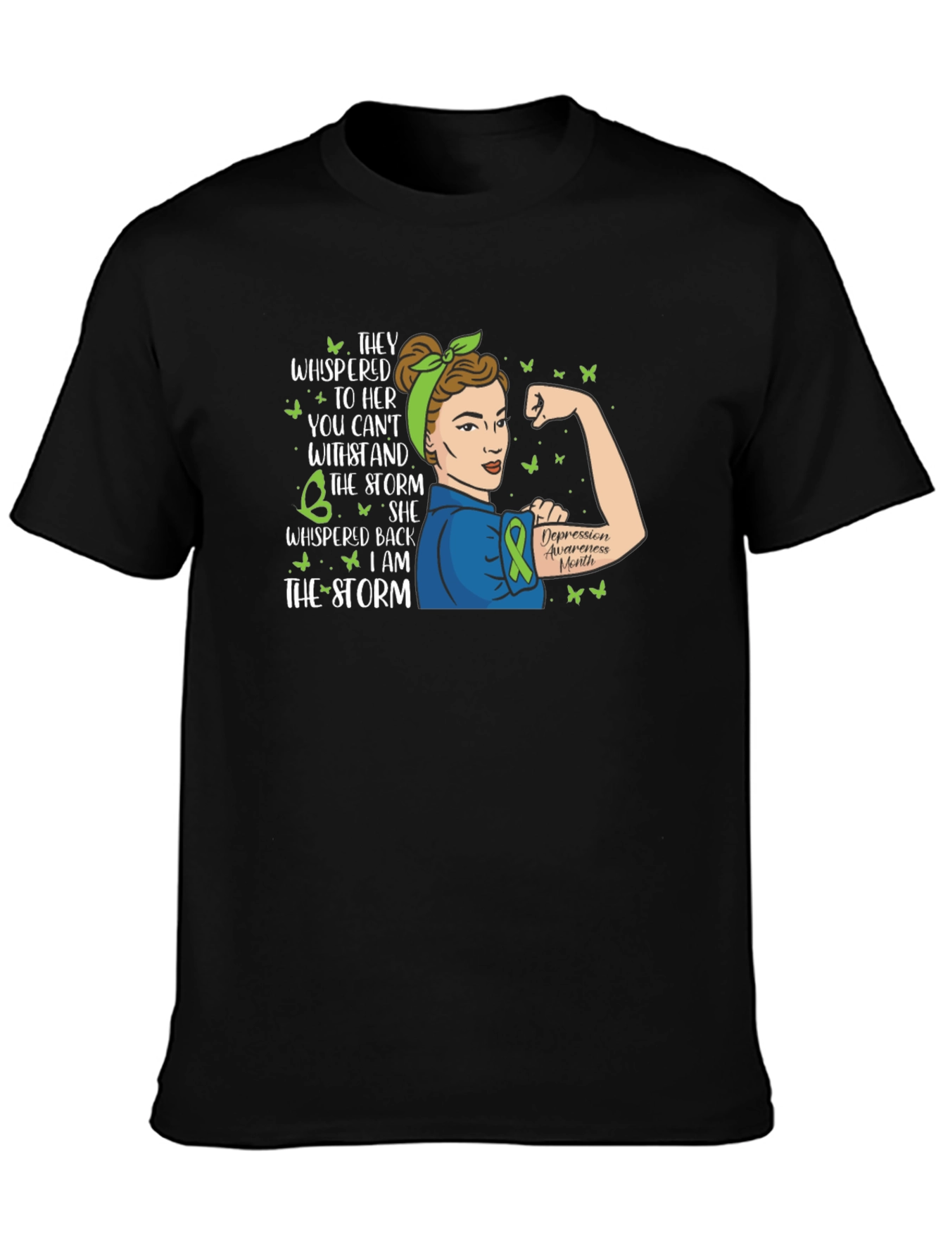 I Am The Storm Depression Awareness T-Shirt