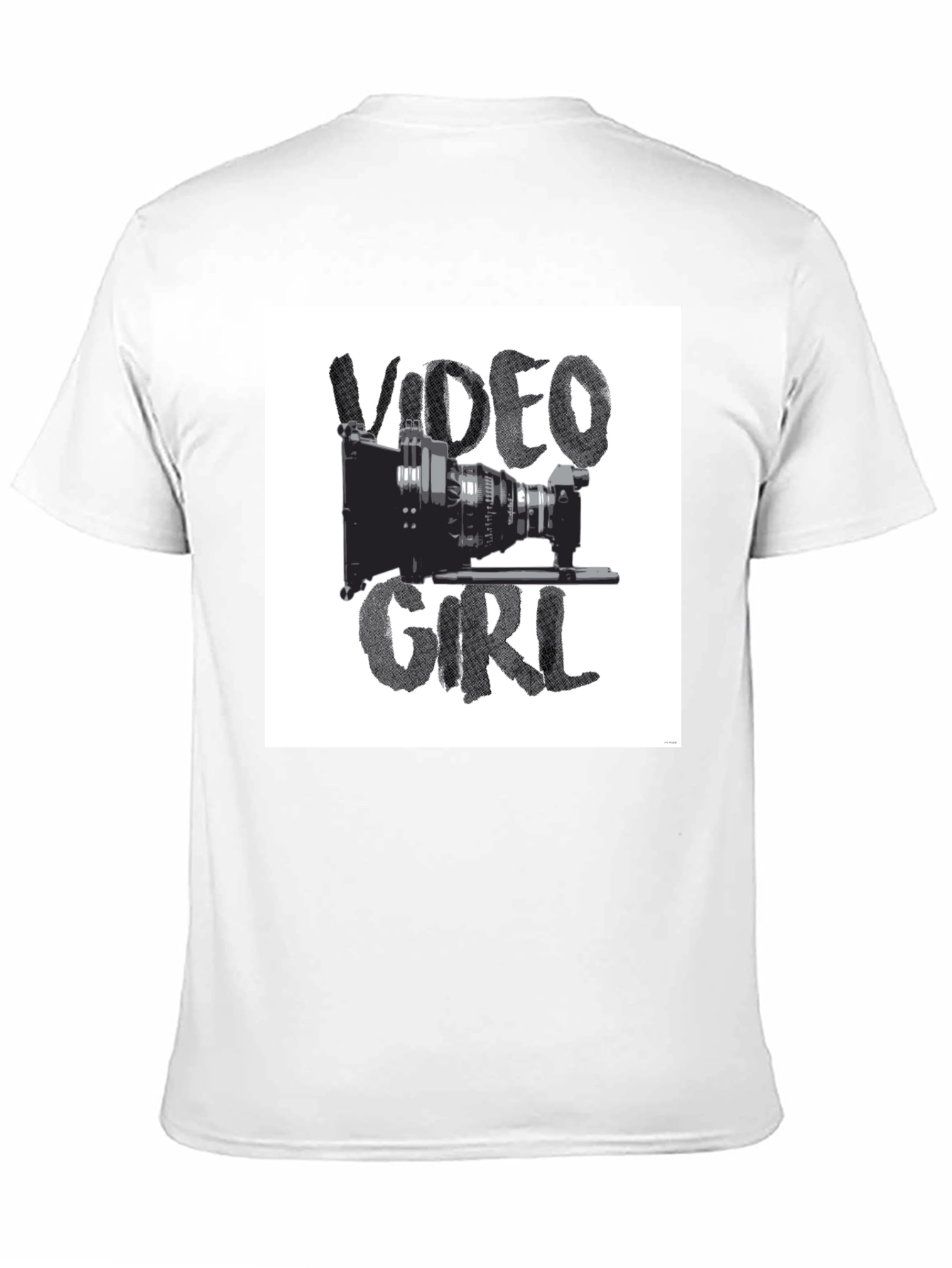 Video Girl Black Graphic Tee