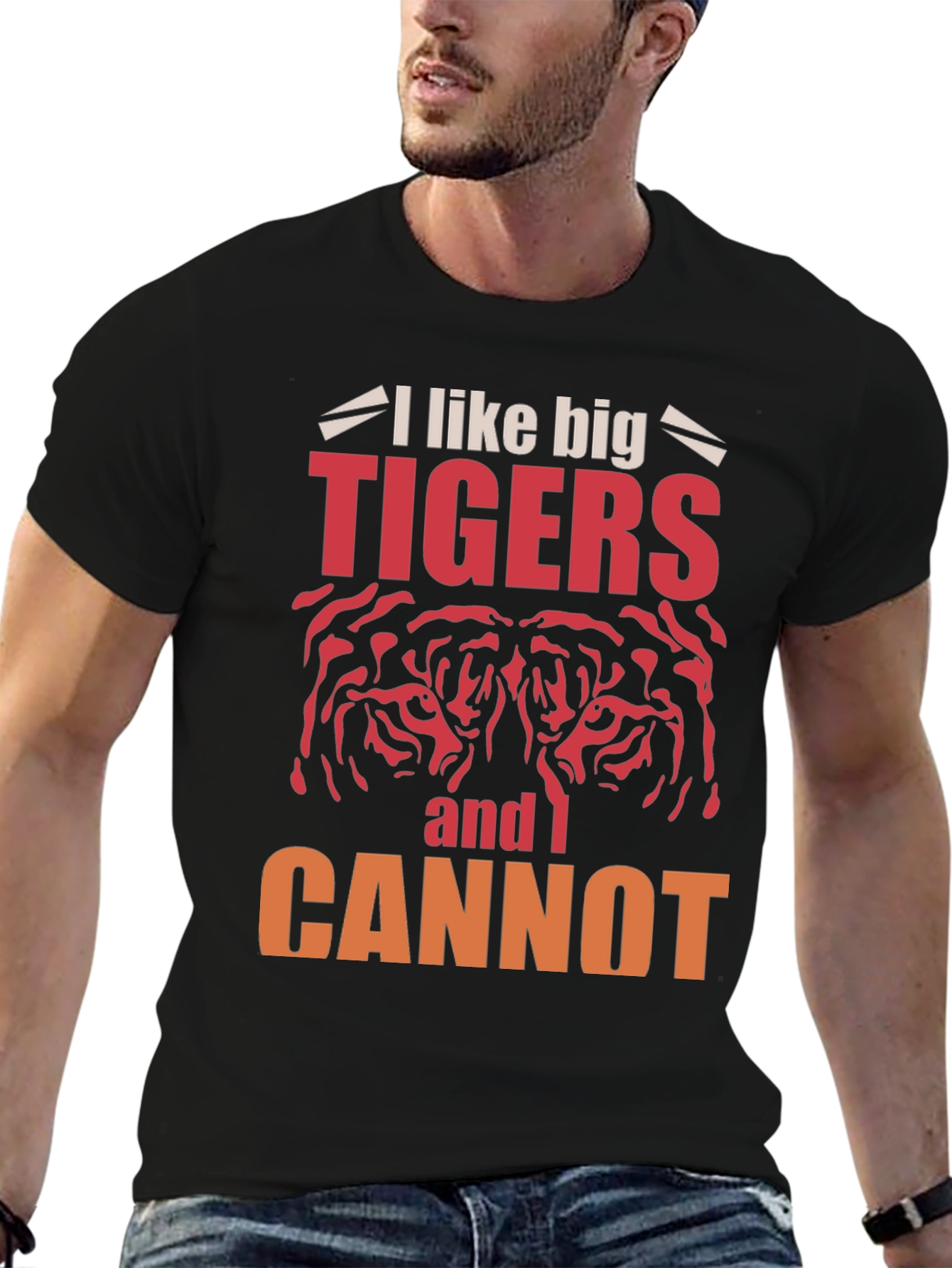 I Like Big Tigers T-Shirt