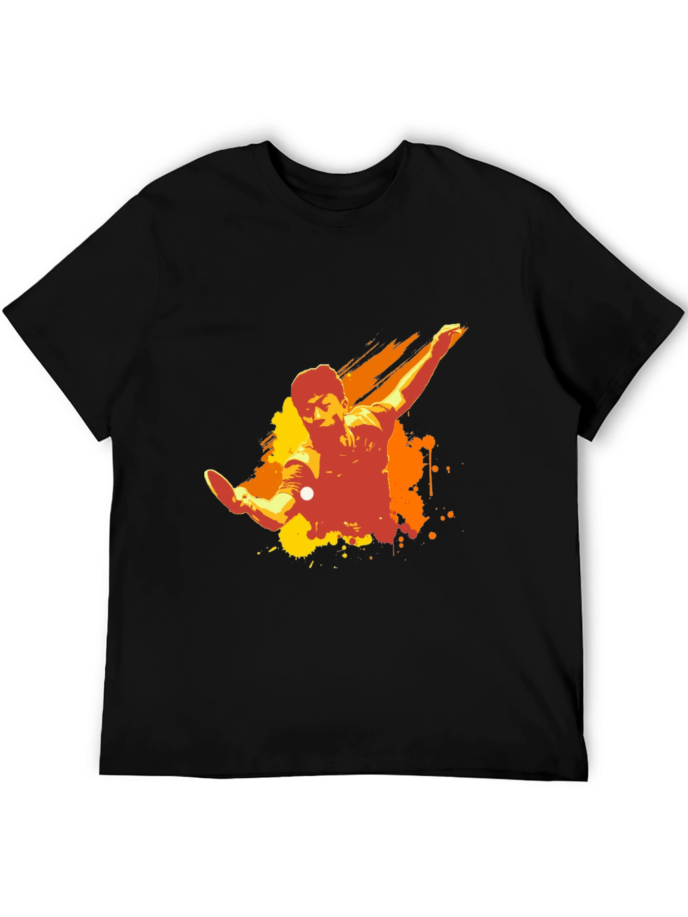 Table Tennis Graphic T-Shirt - Unique Sport Design