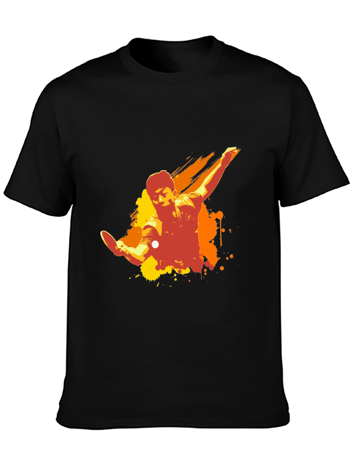 Table Tennis Graphic T-Shirt - Unique Sport Design