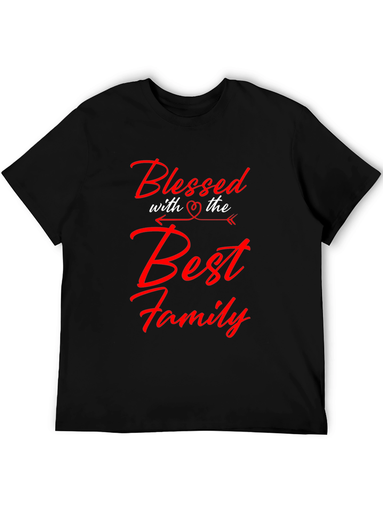 Blessed with the Best Family Graphic Tee