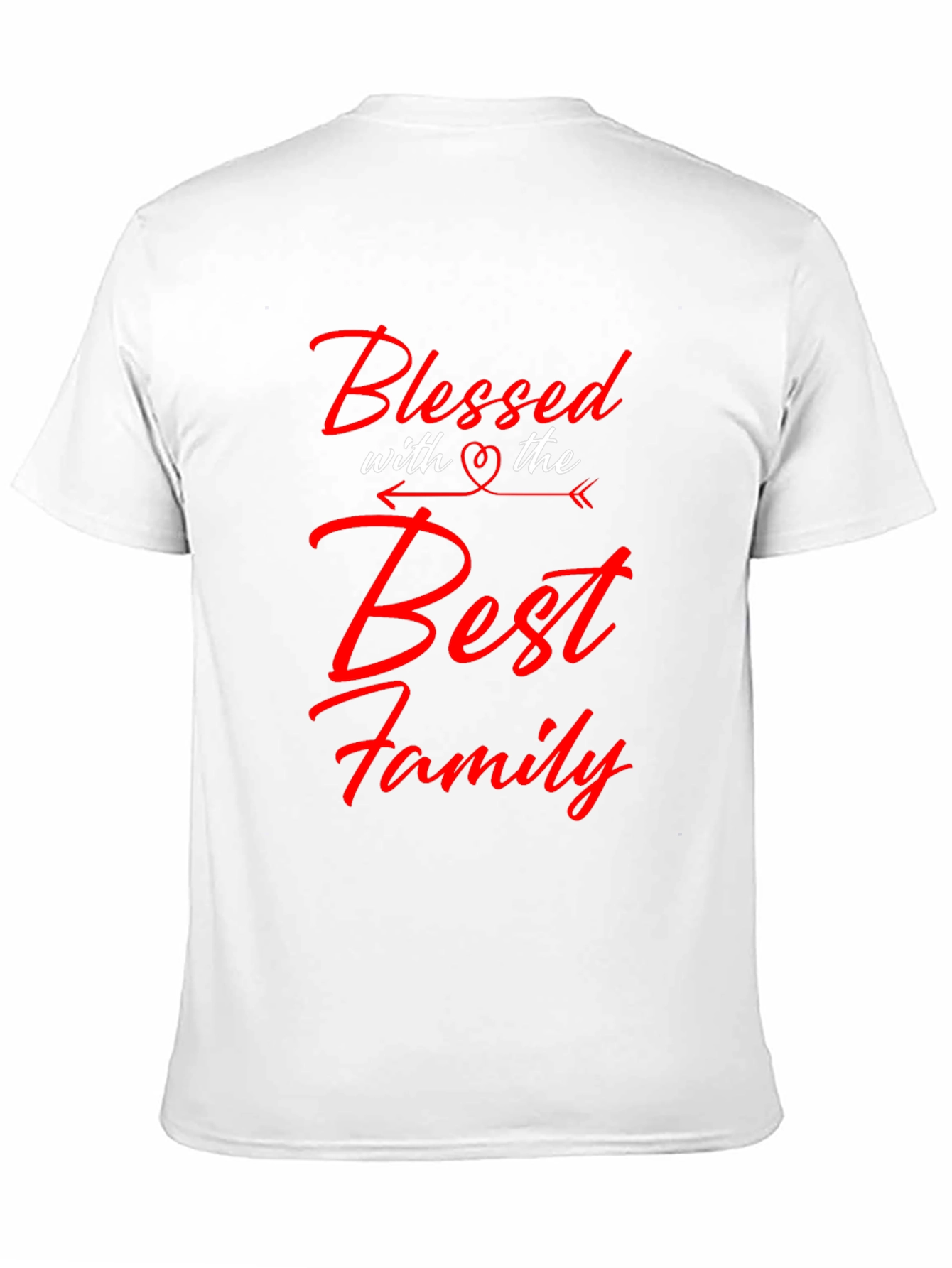 Blessed with the Best Family Graphic Tee
