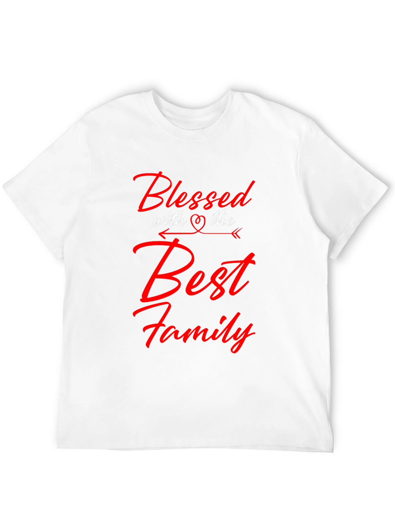 Blessed with the Best Family Graphic Tee