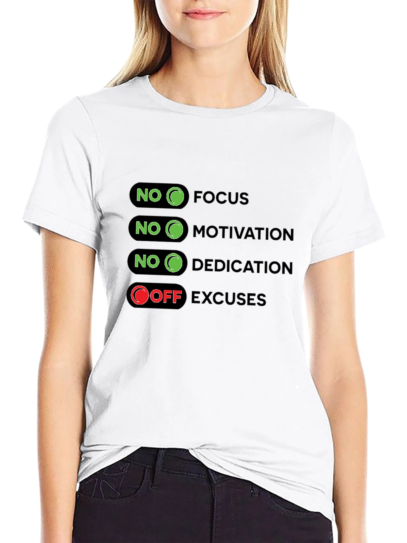 No Excuses Graphic T-Shirt