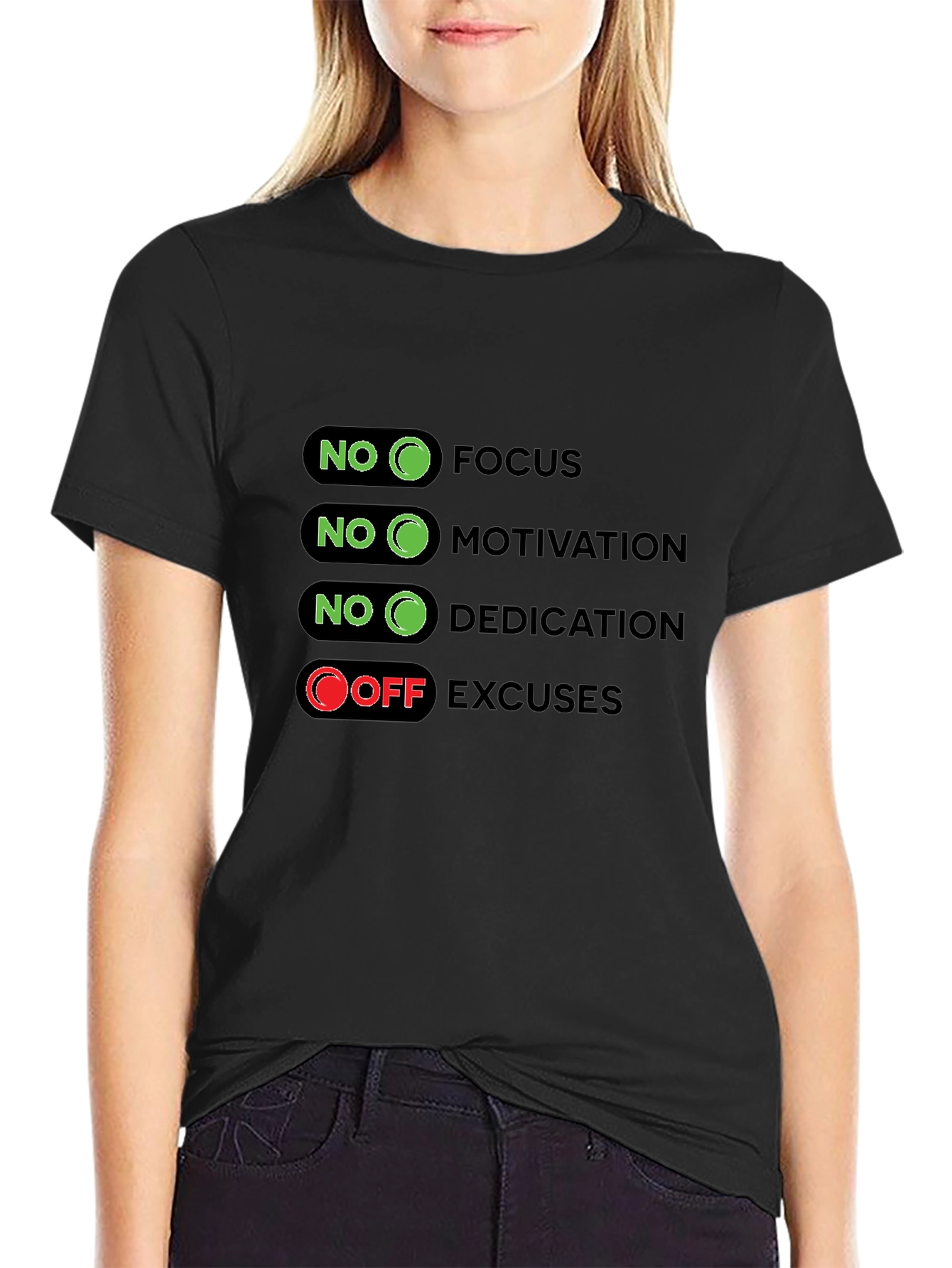 No Excuses Graphic T-Shirt