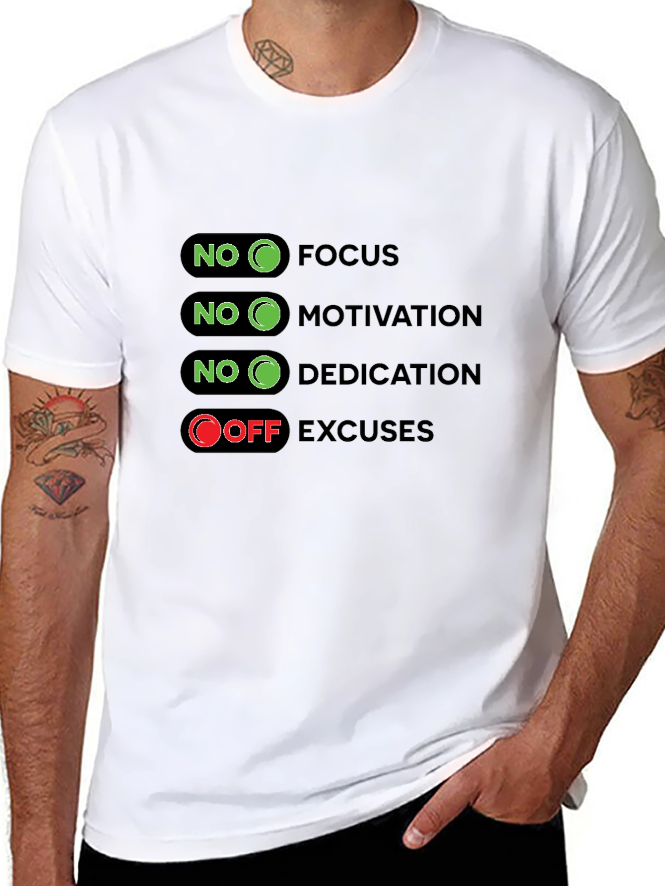 No Excuses Graphic T-Shirt
