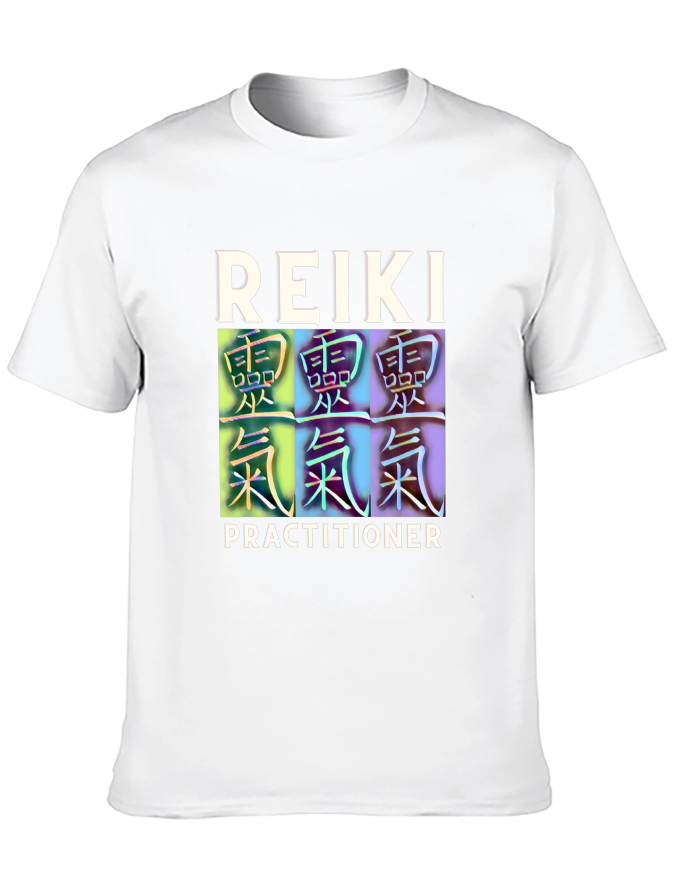Reiki Practitioner Black T-Shirt