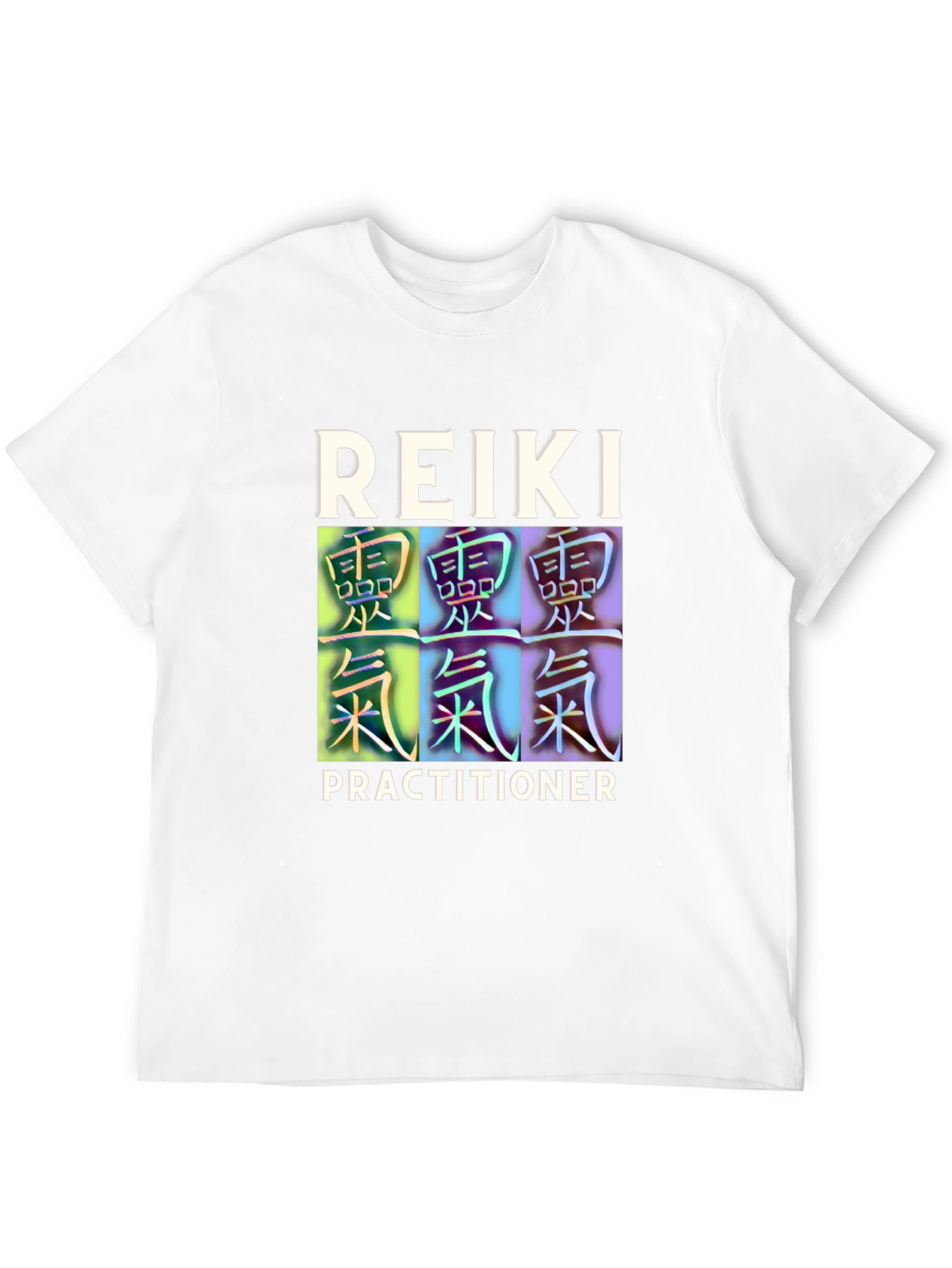 Reiki Practitioner Black T-Shirt