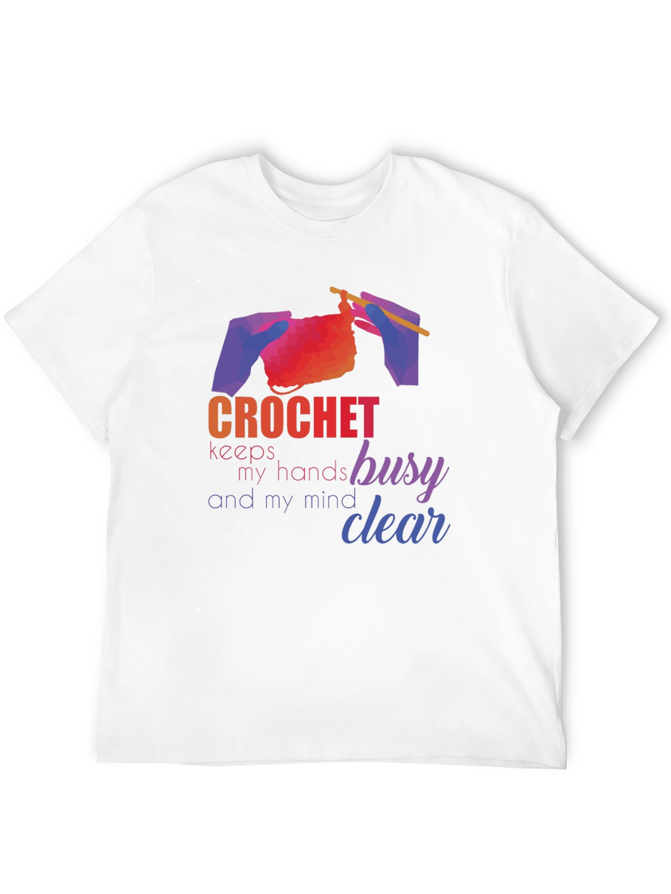 Crochet Keeps My Mind Clear T-Shirt