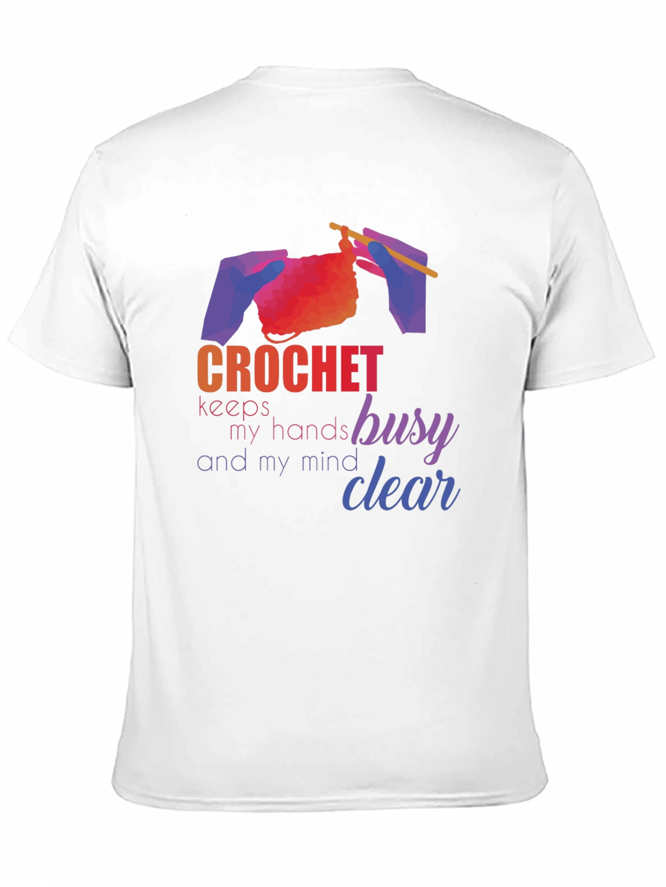 Crochet Keeps My Mind Clear T-Shirt