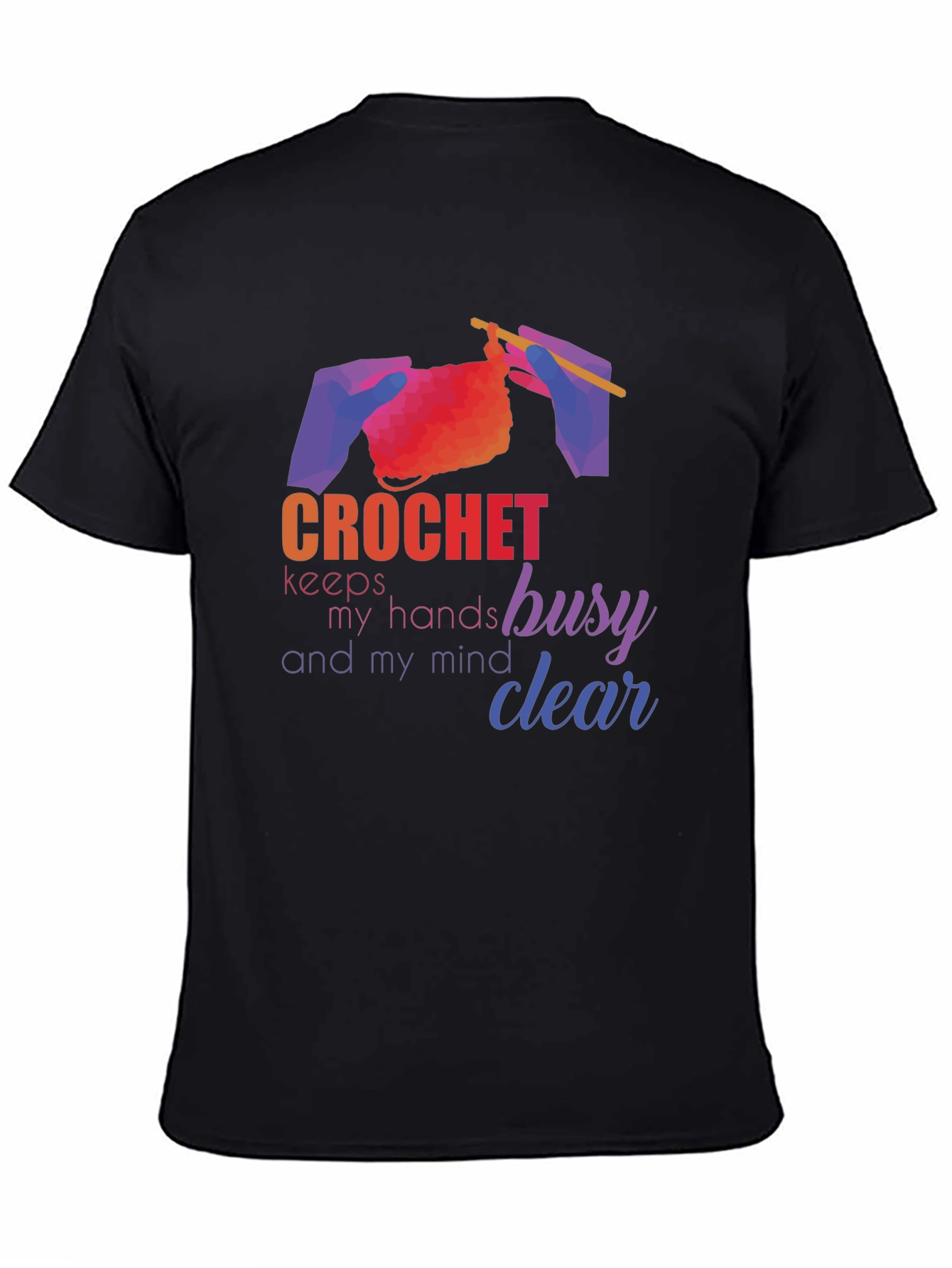Crochet Keeps My Mind Clear T-Shirt