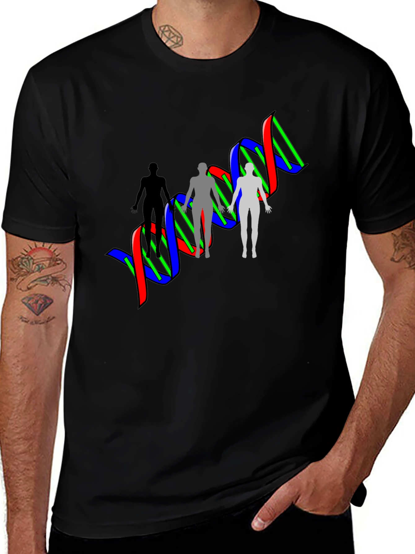 DNA Evolution Graphic Tee