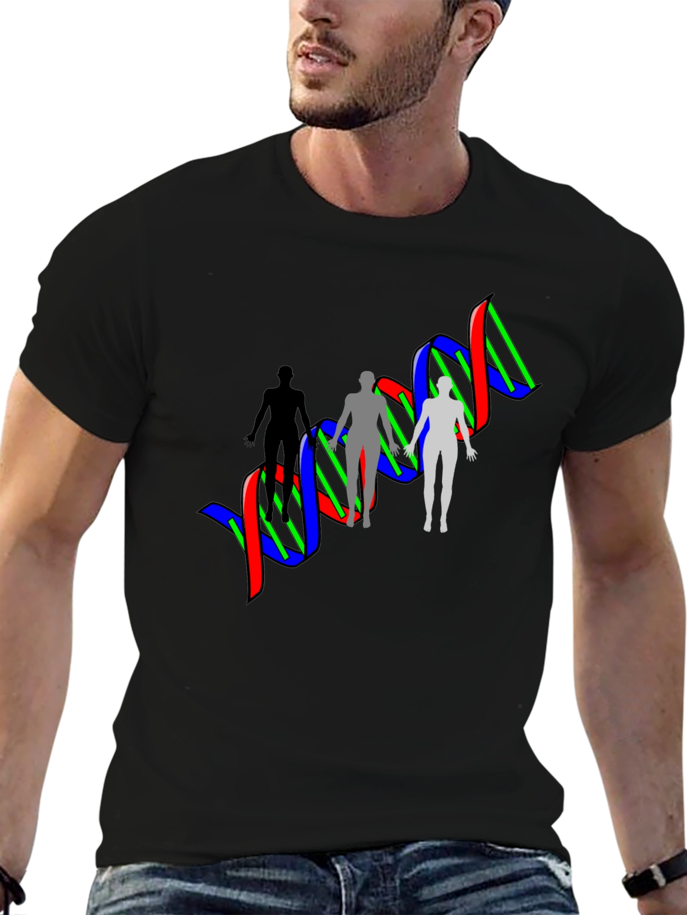 DNA Evolution Graphic Tee