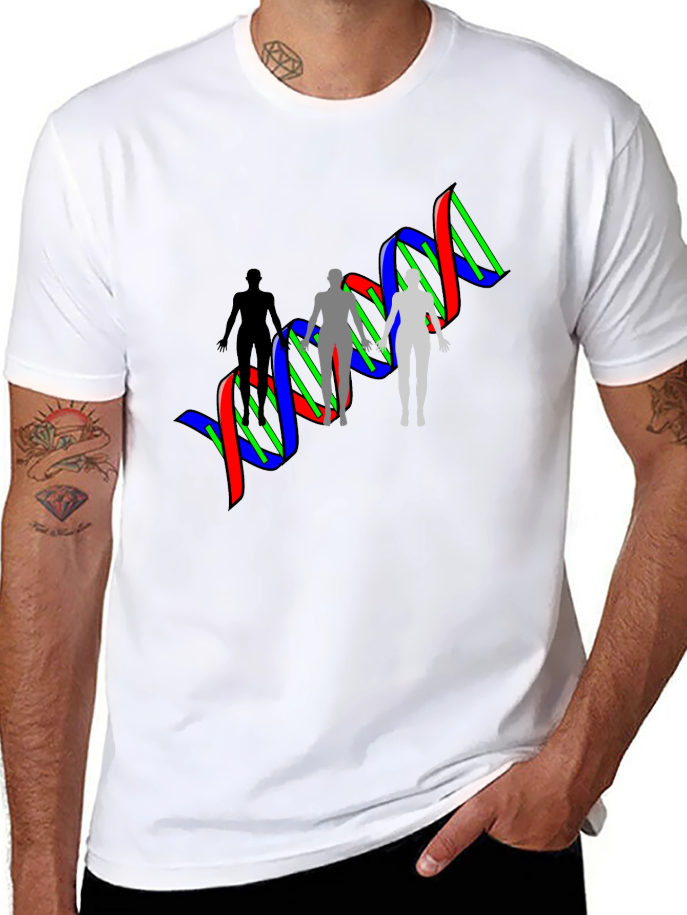 DNA Evolution Graphic Tee