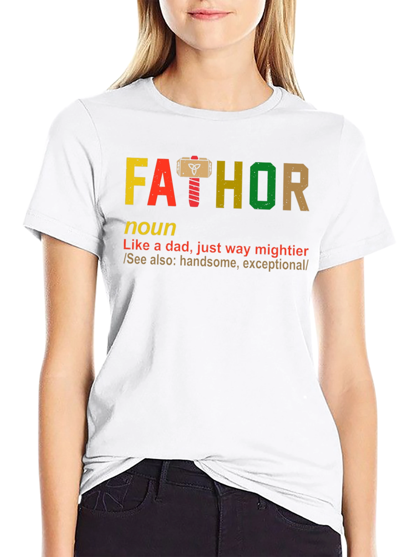 Fathor T-Shirt - Like a Dad Way Mightier!