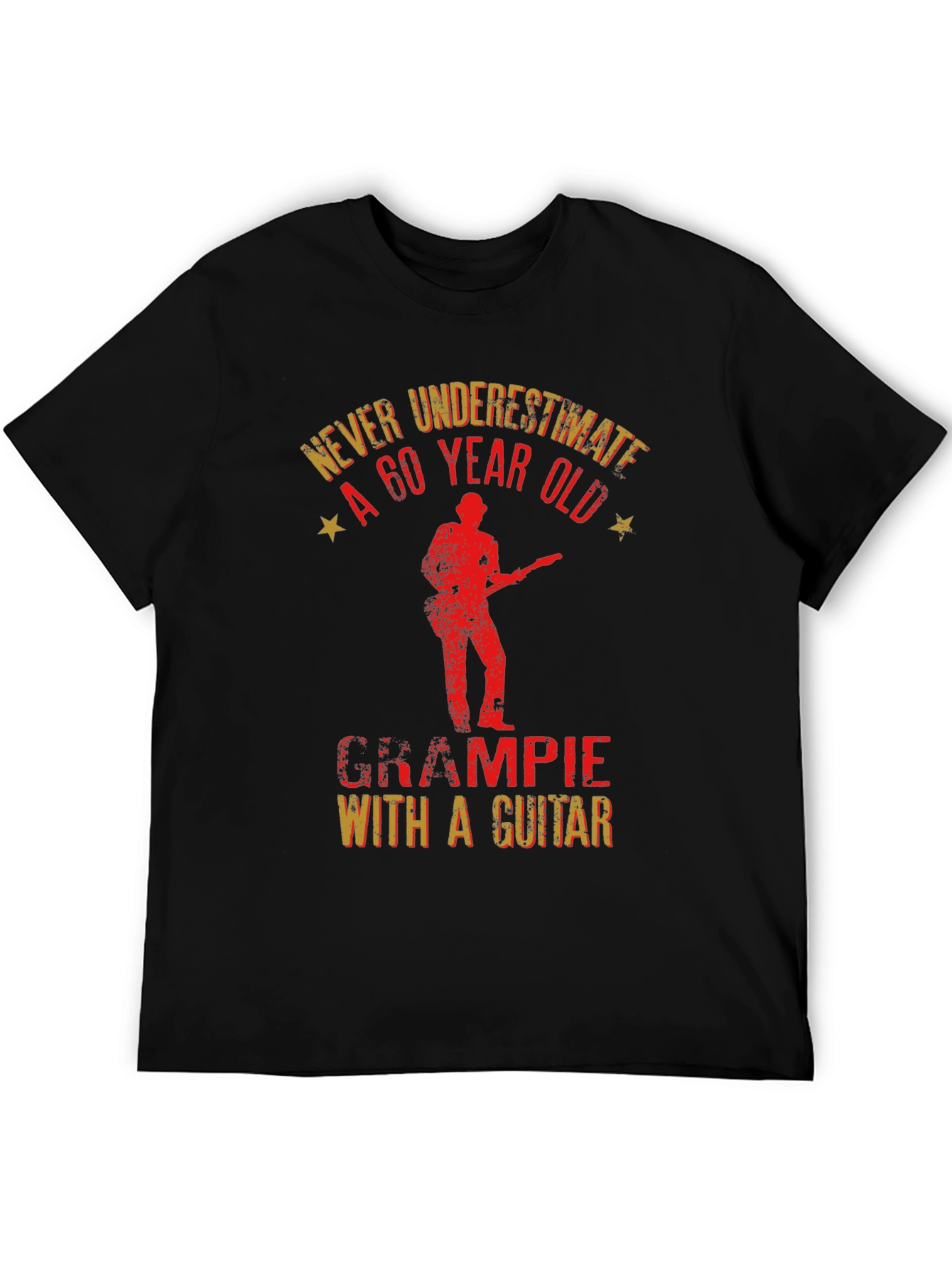 Grampie With a Guitar T-Shirt