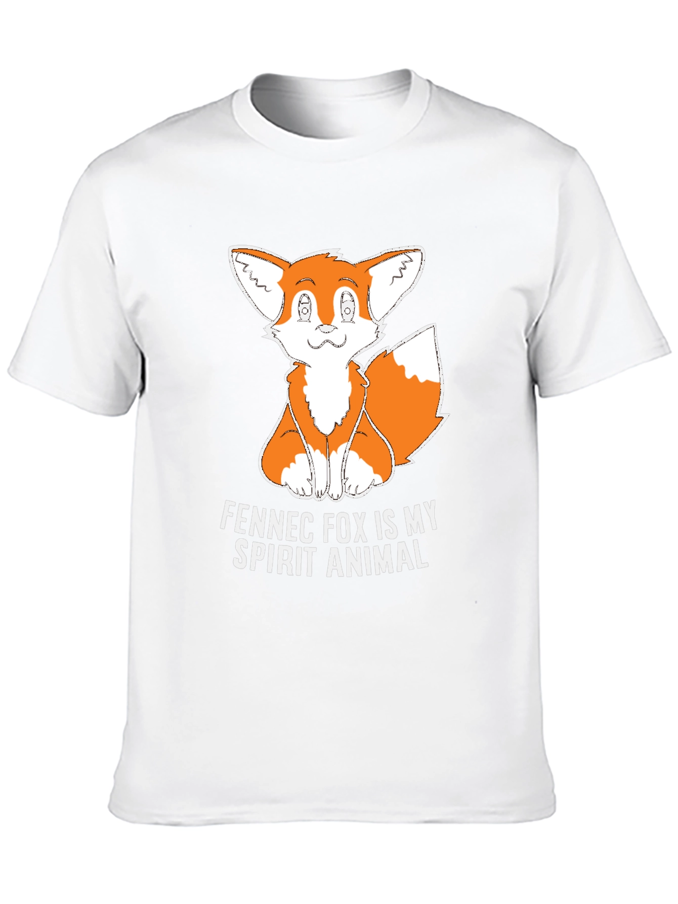 Fennec Fox Spirit Animal Graphic T-Shirt