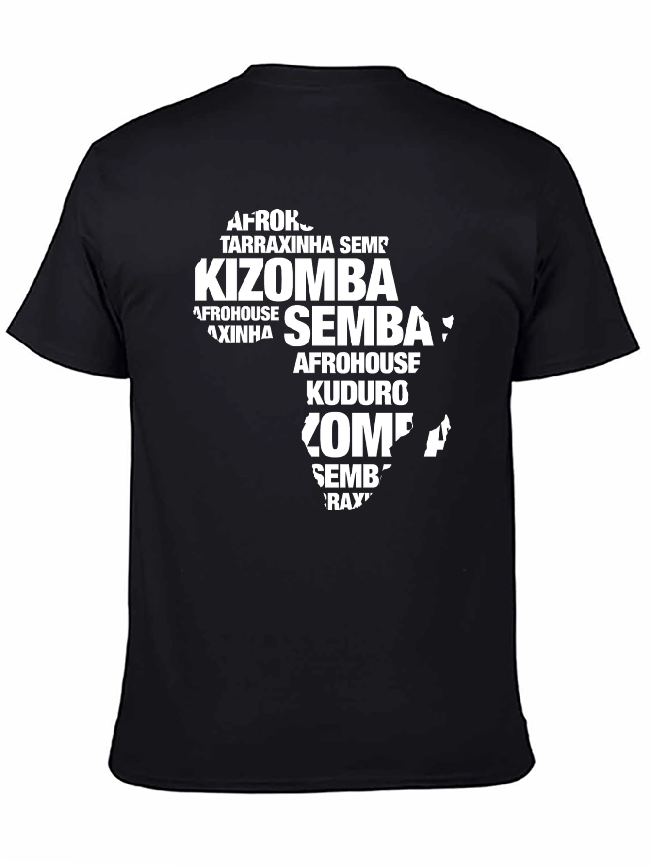 Africa Dance Style T-Shirt Black