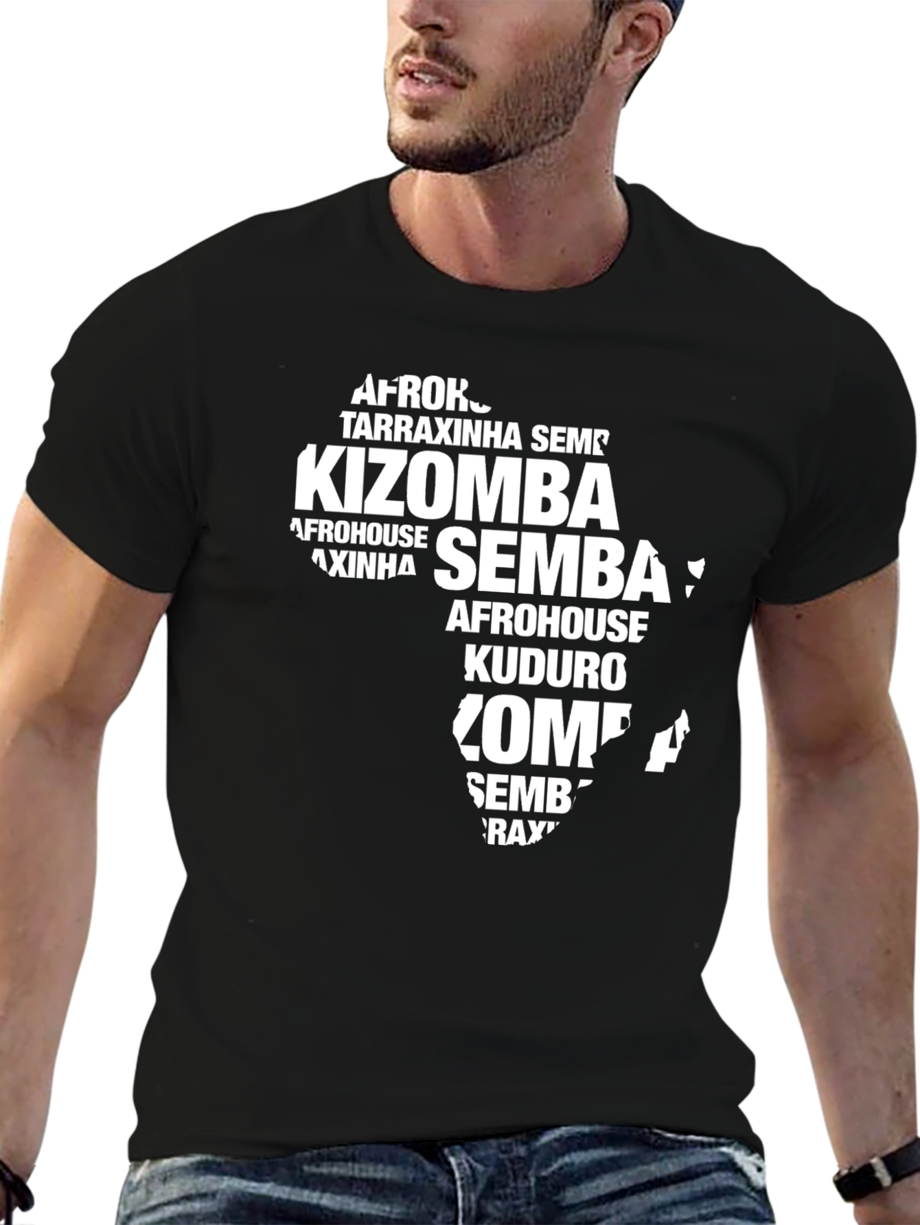 Africa Dance Style T-Shirt Black