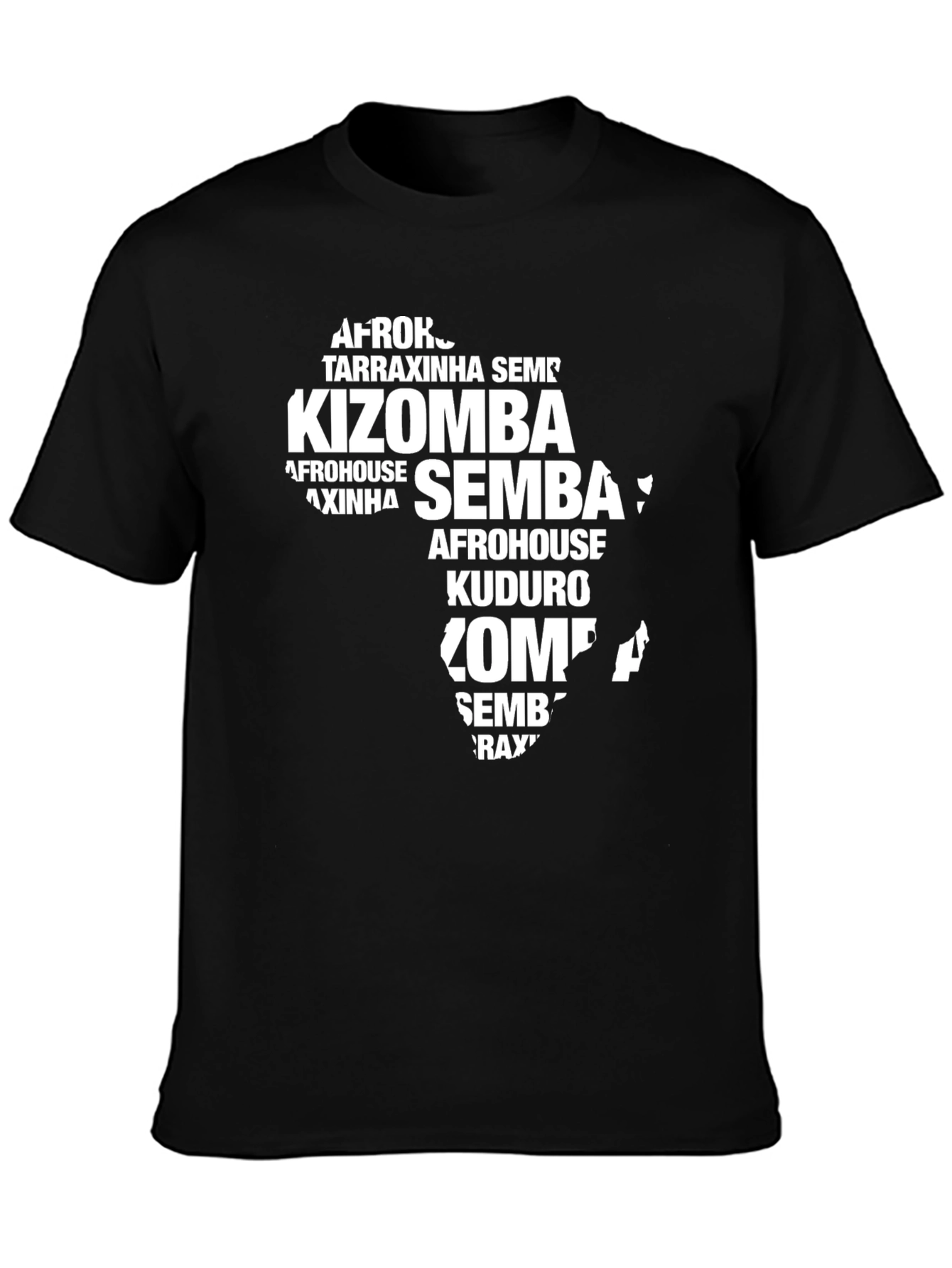 Africa Dance Style T-Shirt Black