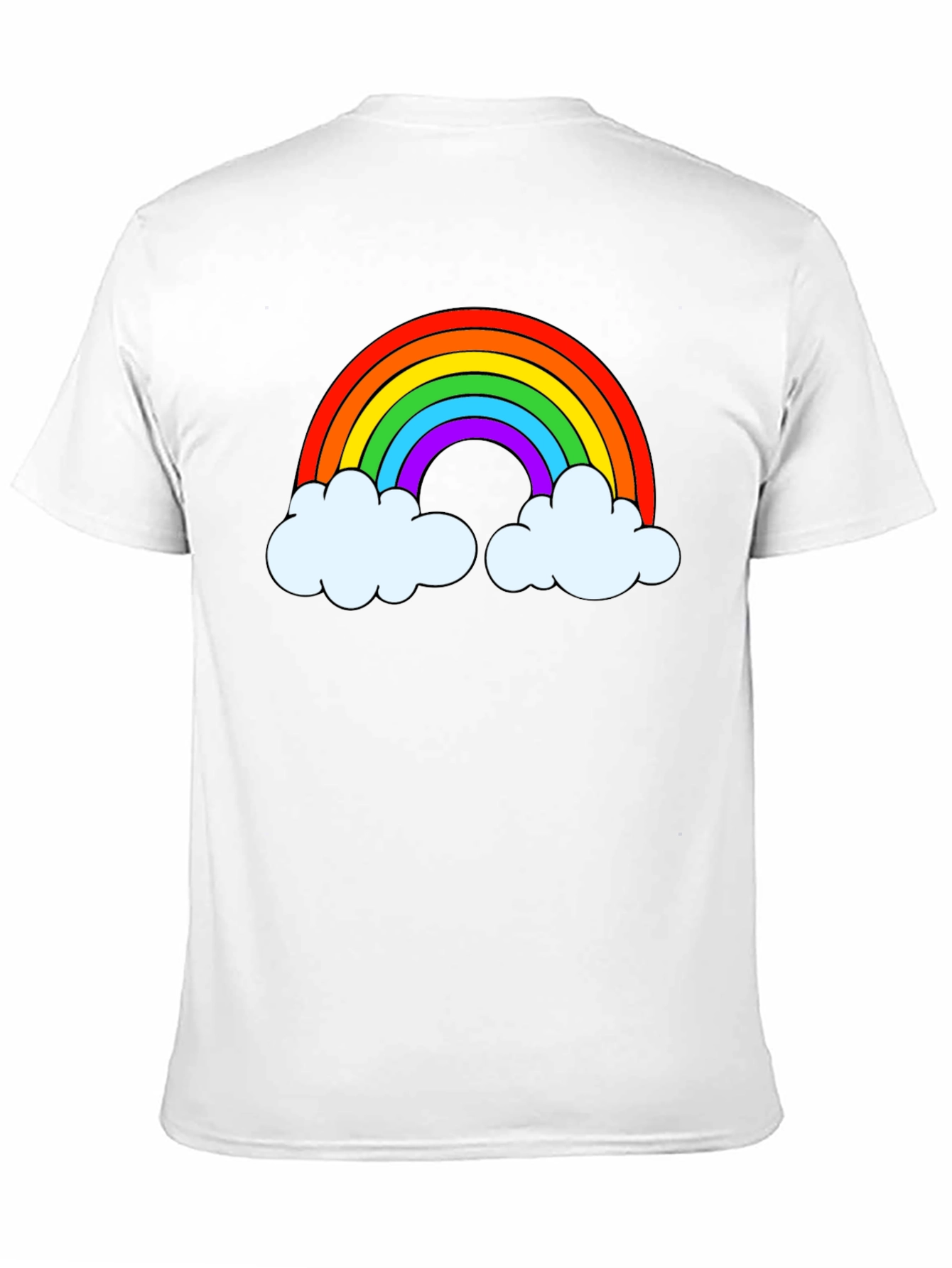 Rainbow Graphic Mens T-Shirt
