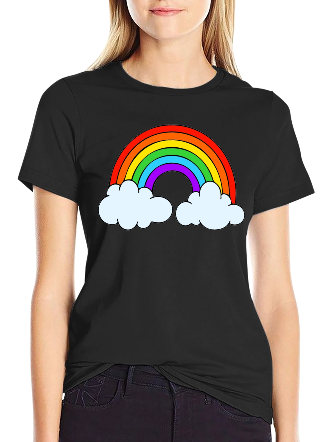Rainbow Graphic Mens T-Shirt