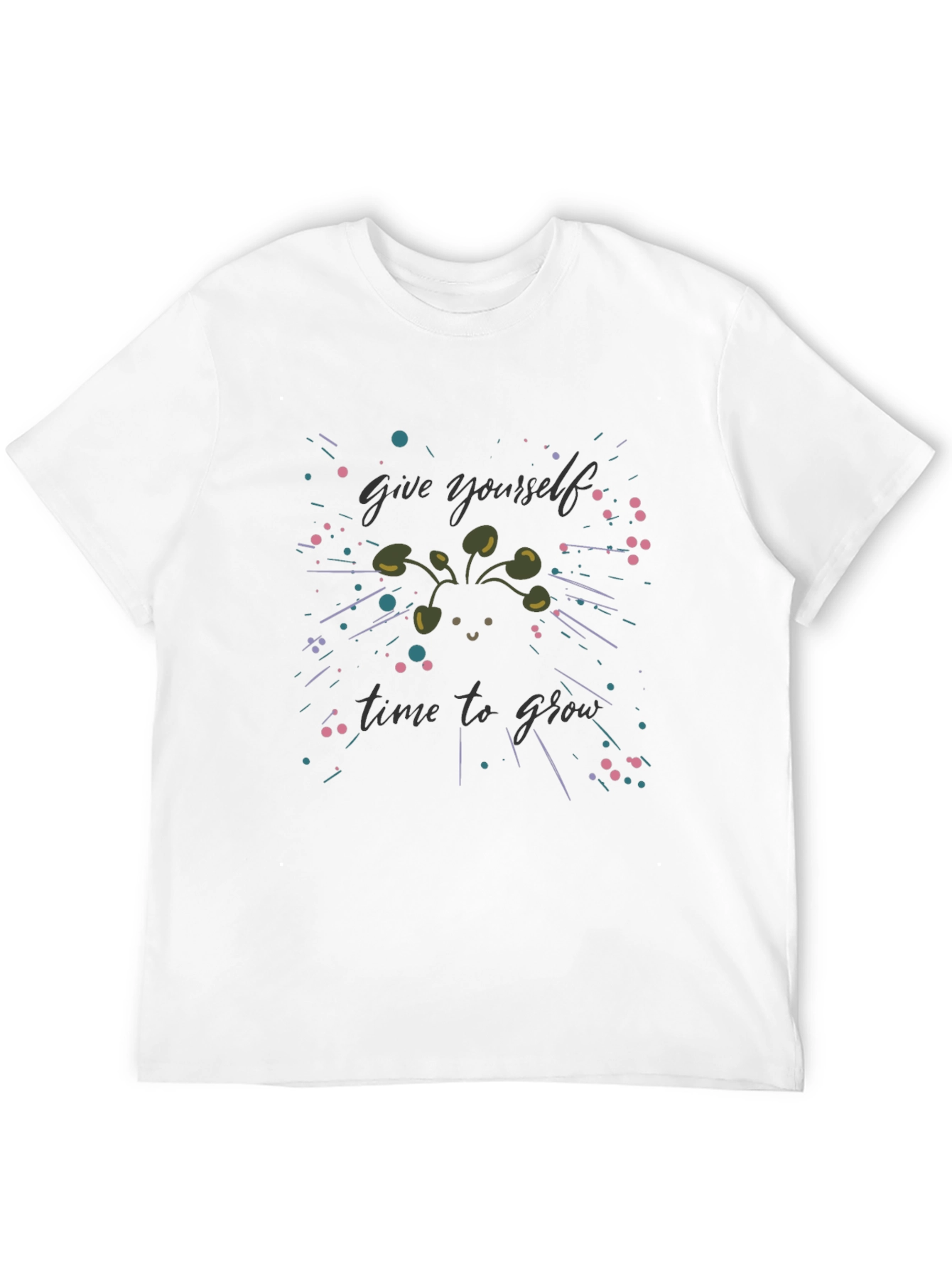 Growth Mindset Tee - Give Yourself Time to Grow