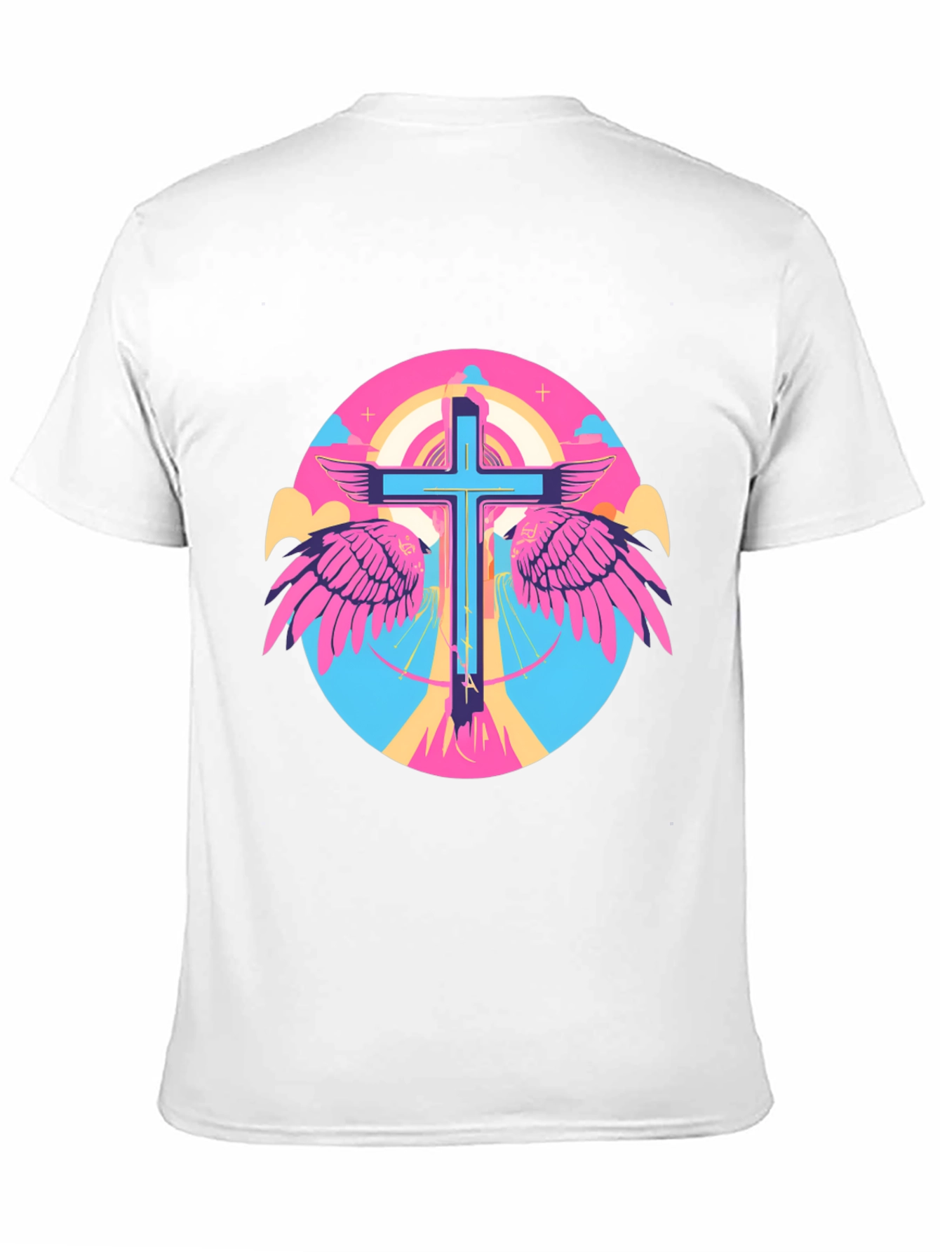 Winged Cross Graphic Tee