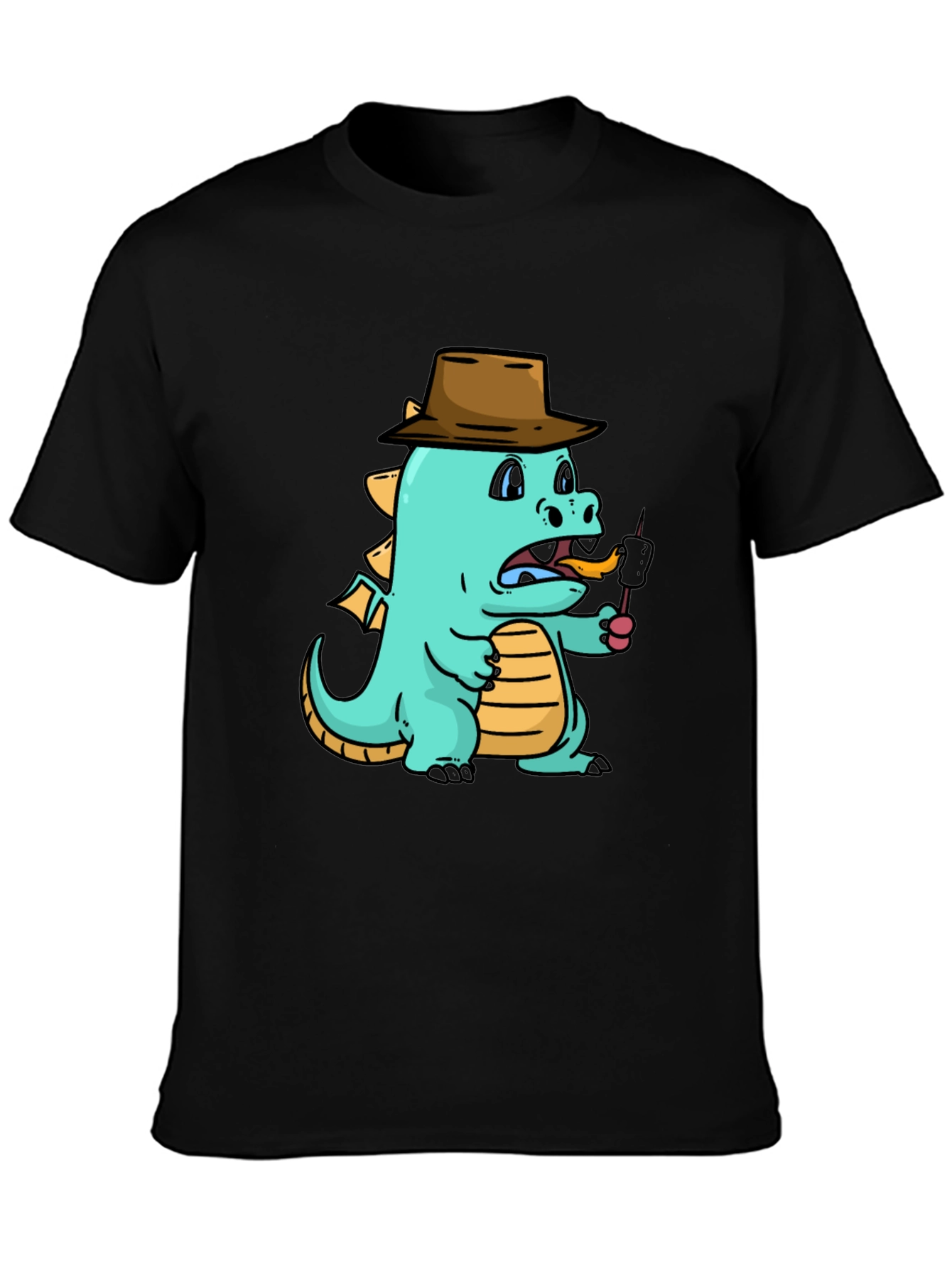 Dragon Marshmallow T-Shirt - Funny Cartoon Tee