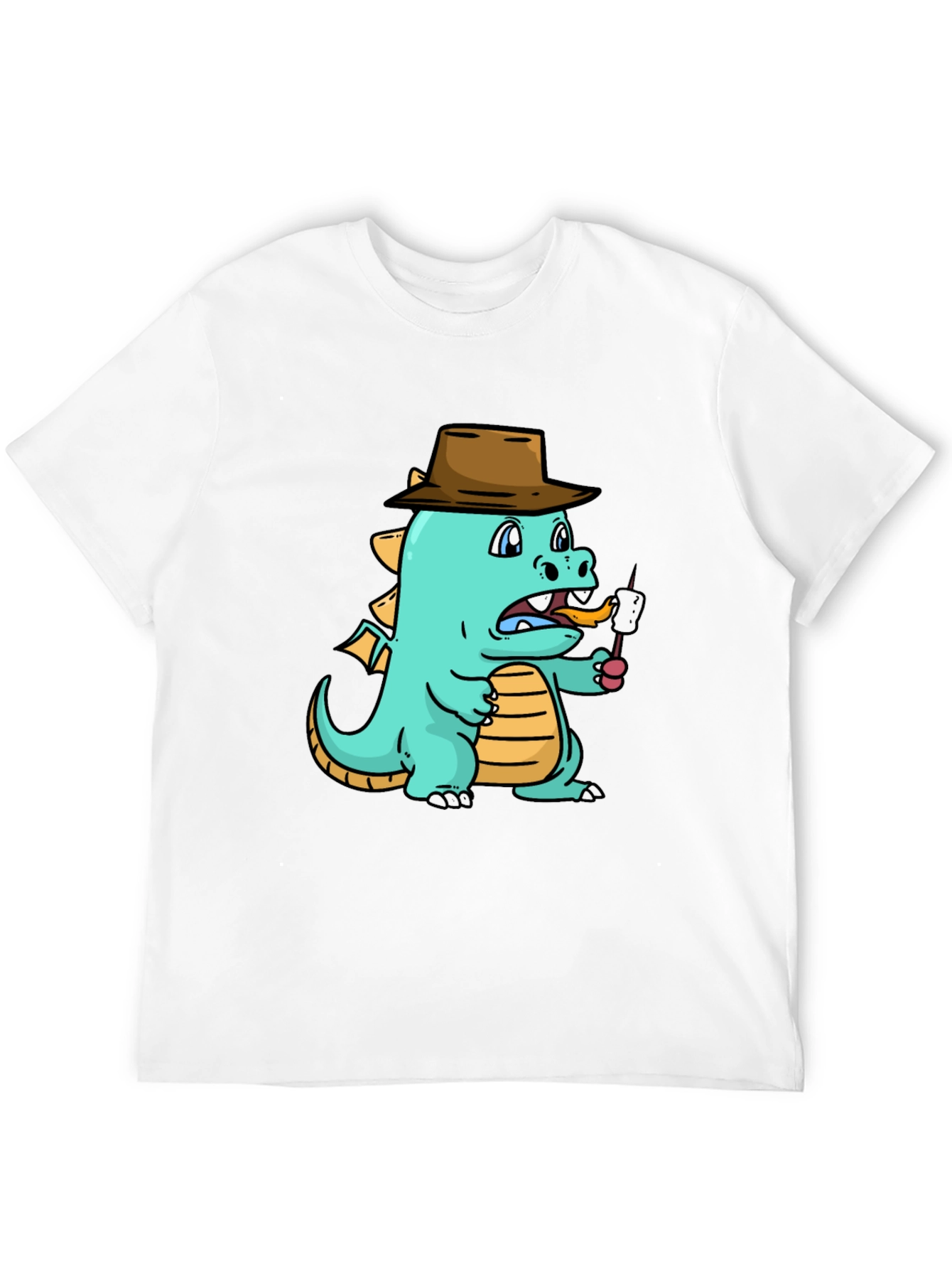 Dragon Marshmallow T-Shirt - Funny Cartoon Tee