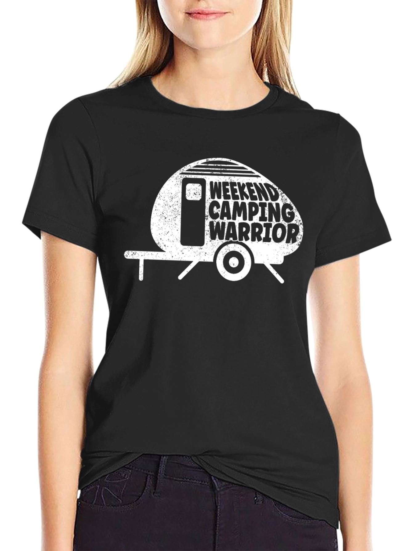 Weekend Camping Warrior Graphic Tee