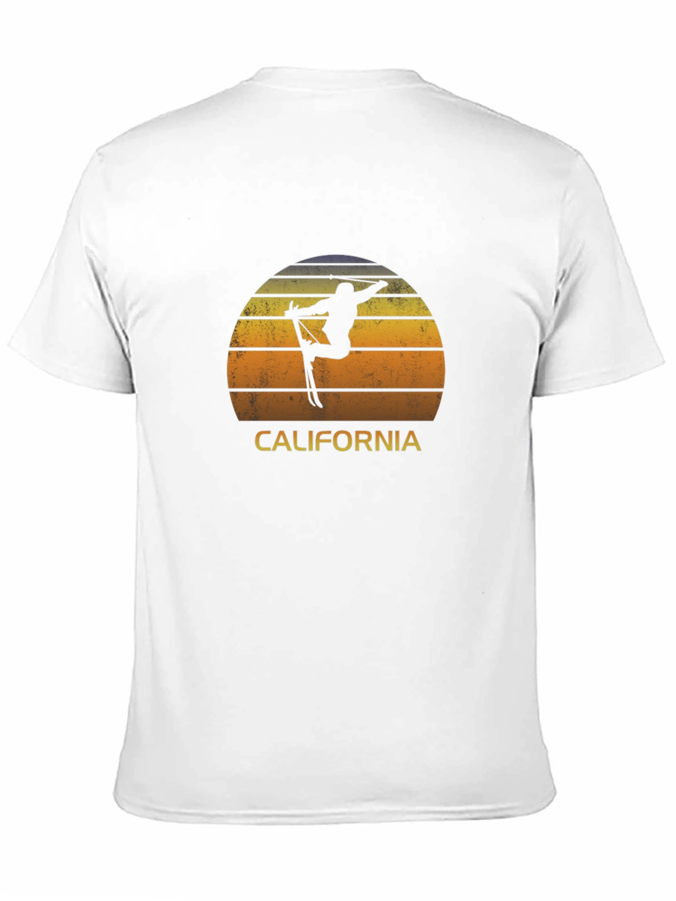 California Ski Retro Graphic T-Shirt