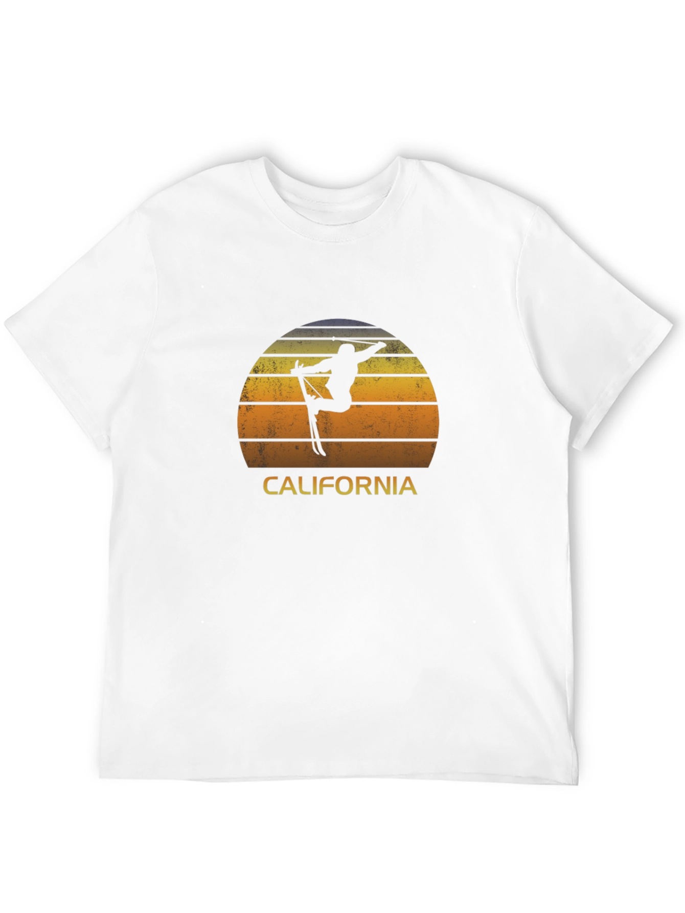 California Ski Retro Graphic T-Shirt