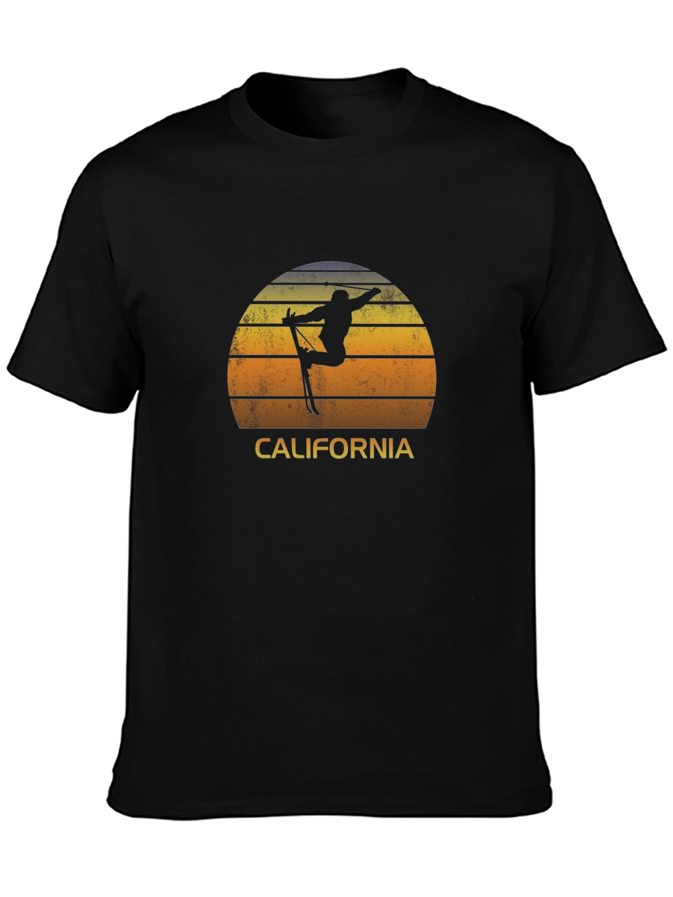 California Ski Retro Graphic T-Shirt