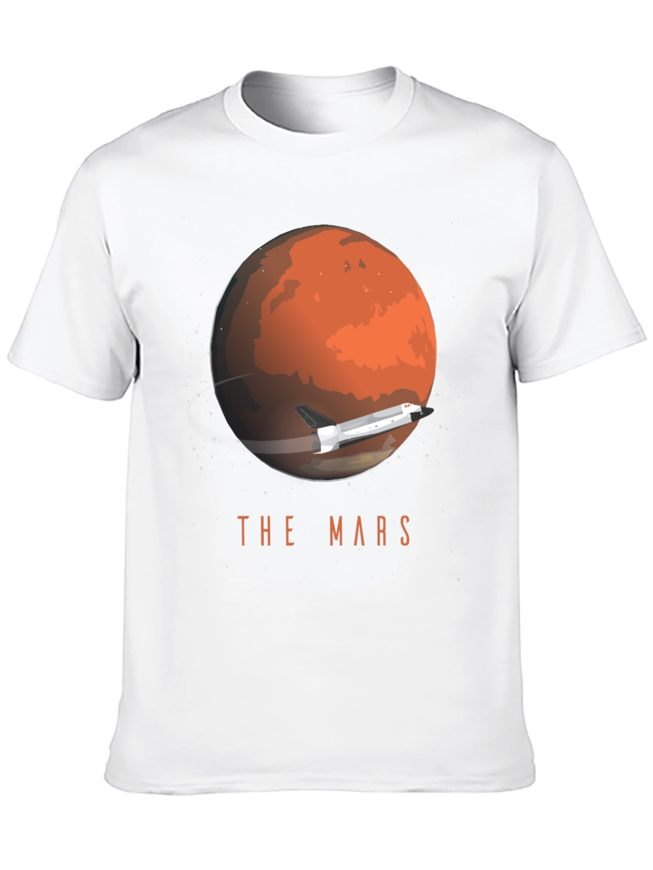 The Mars Graphic Tee - Space Exploration T-Shirt