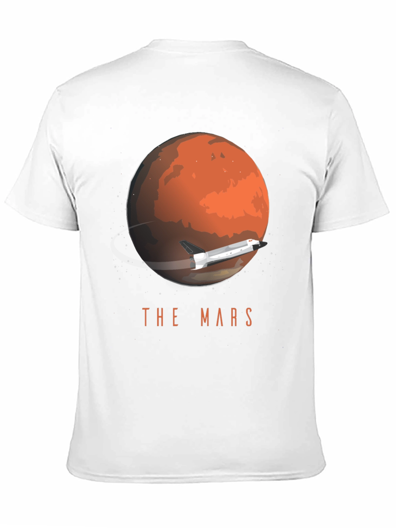 The Mars Graphic Tee - Space Exploration T-Shirt