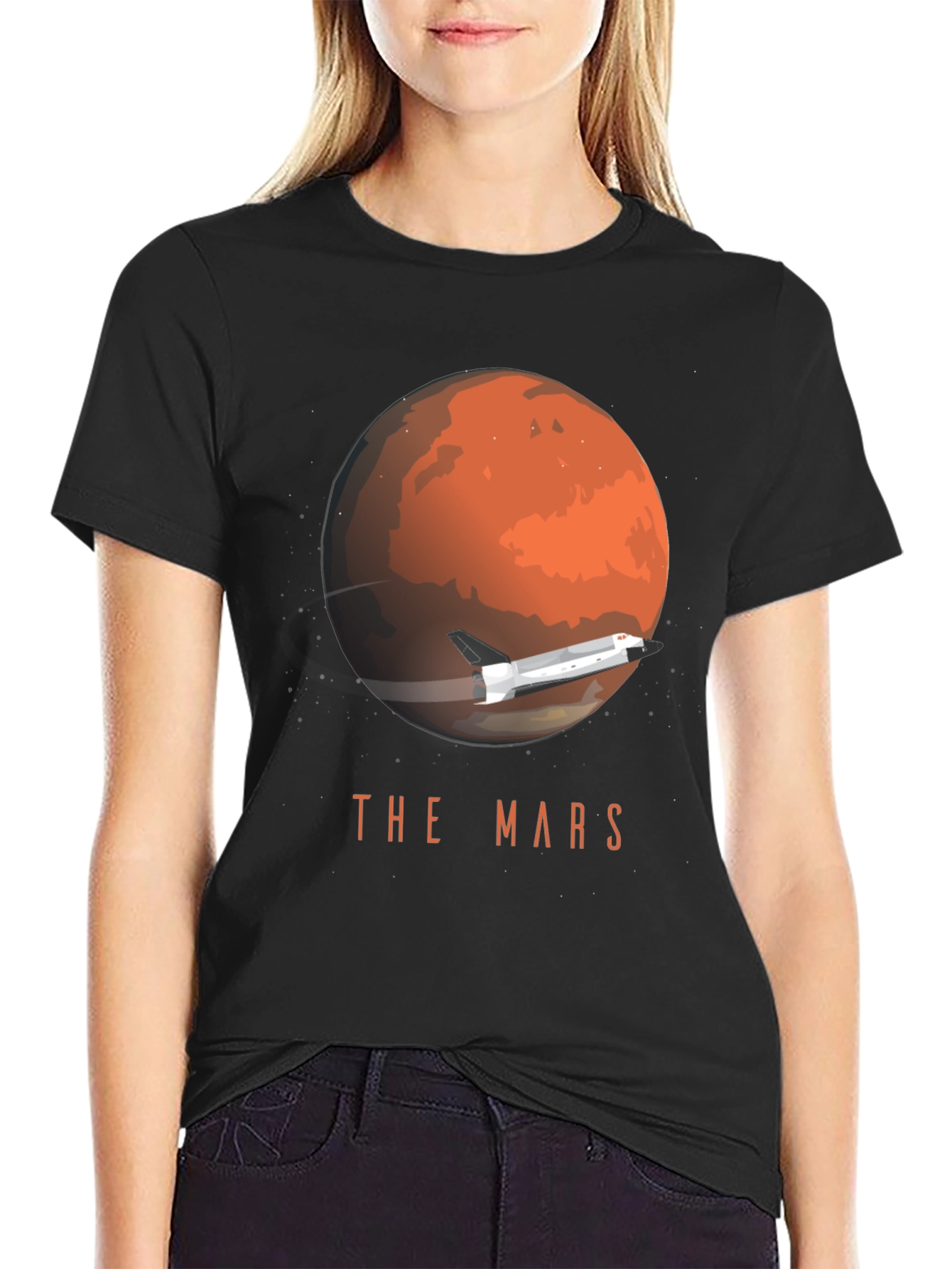 The Mars Graphic Tee - Space Exploration T-Shirt